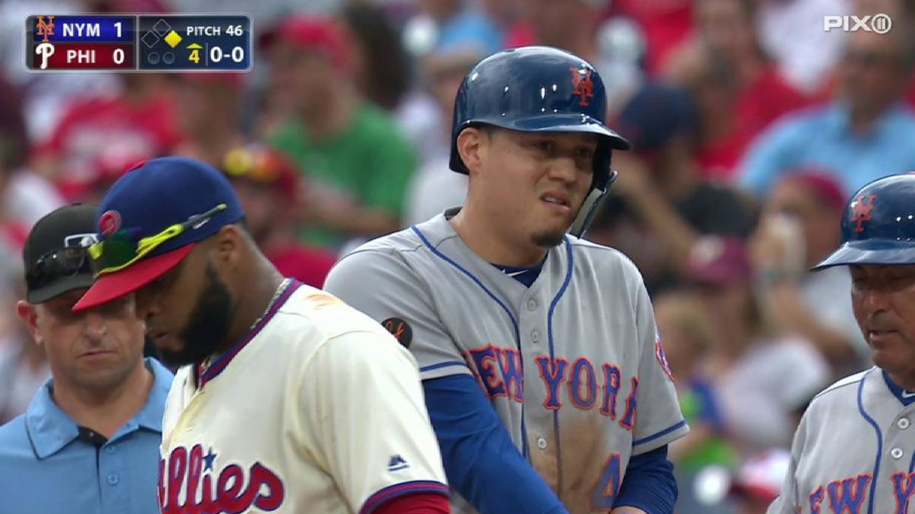 Flores' RBI single