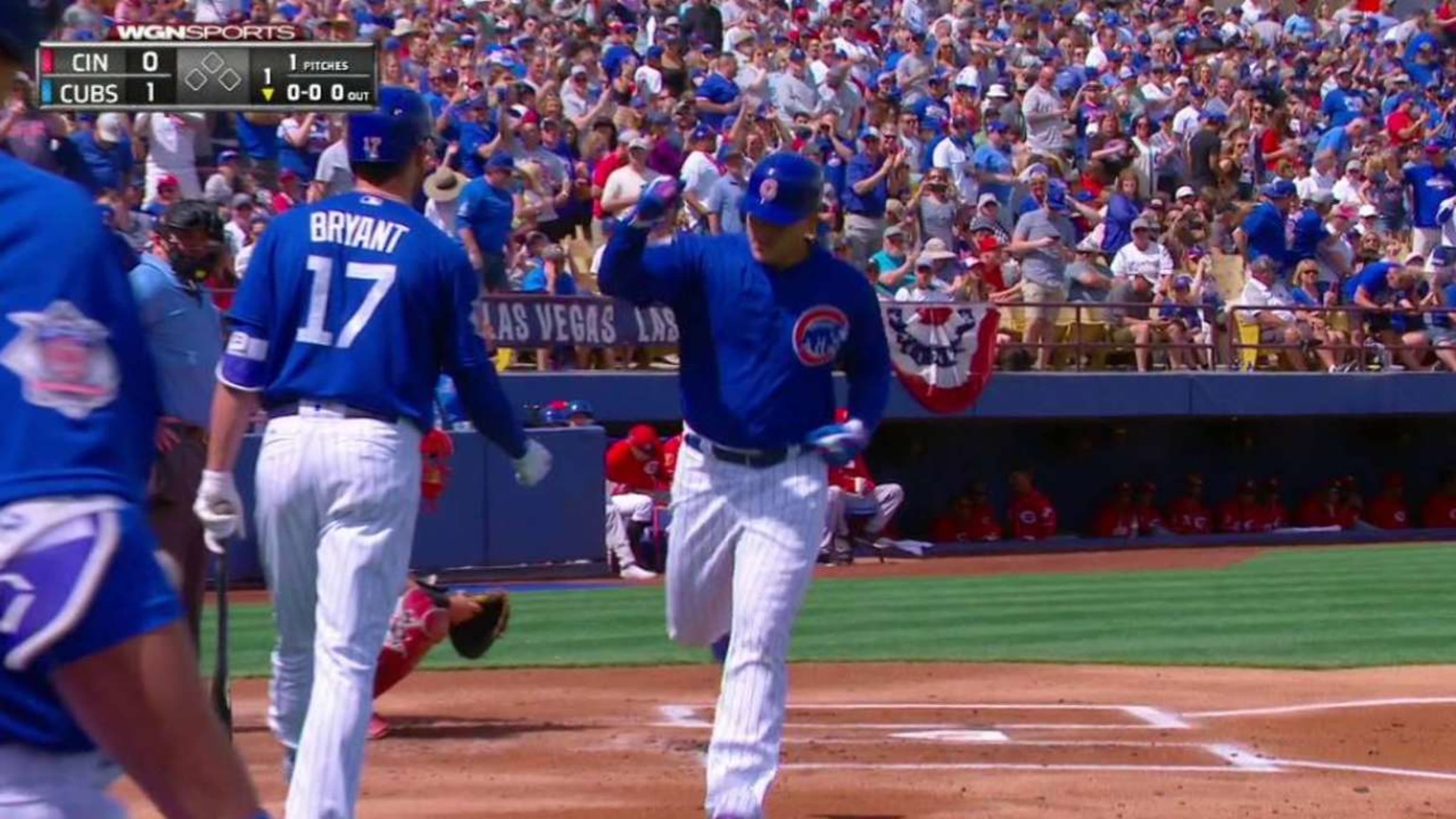Anthony Rizzo volunteered to bat leadoff, then homered into
