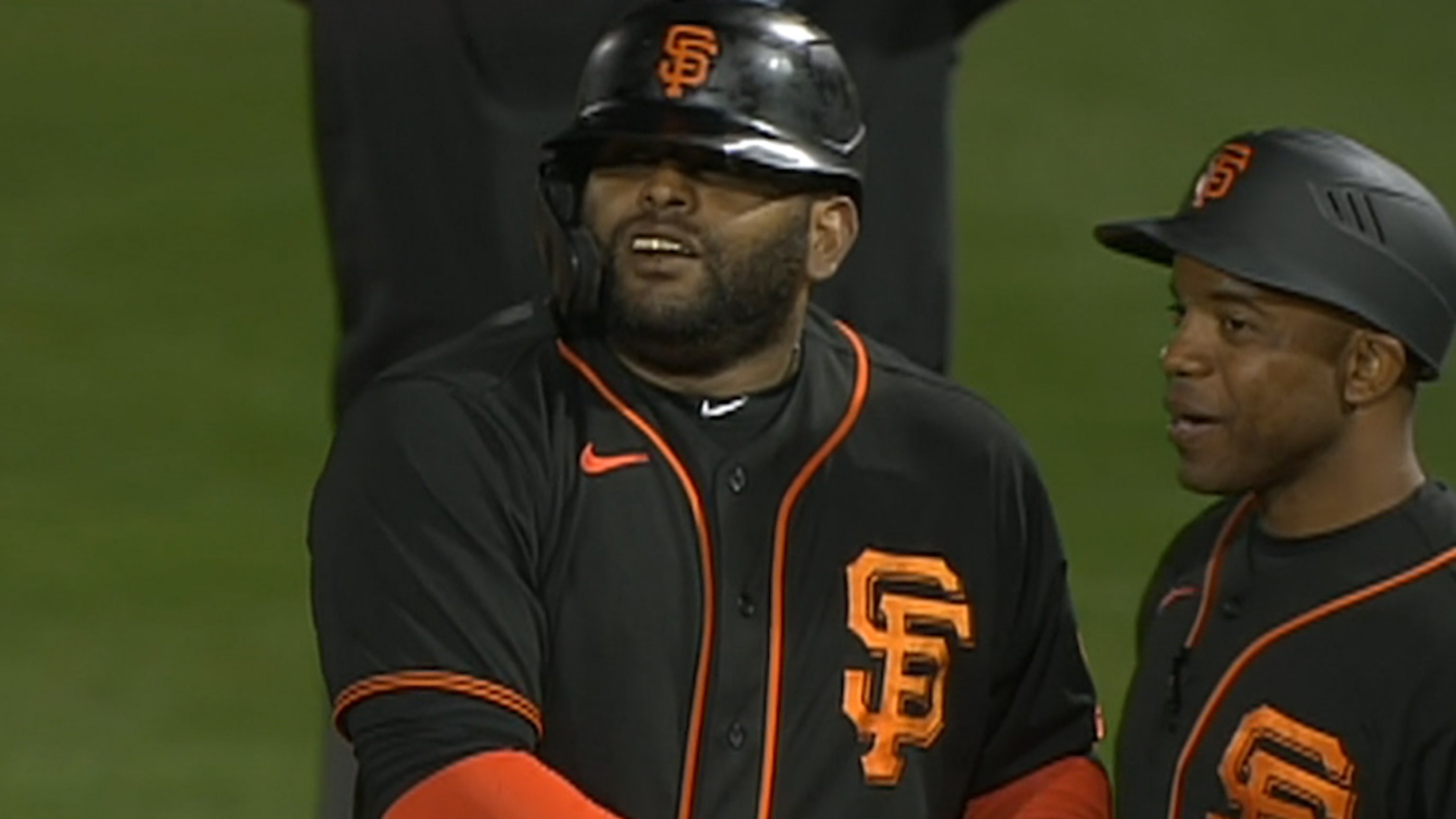 Pablo Sandoval's RBI single
