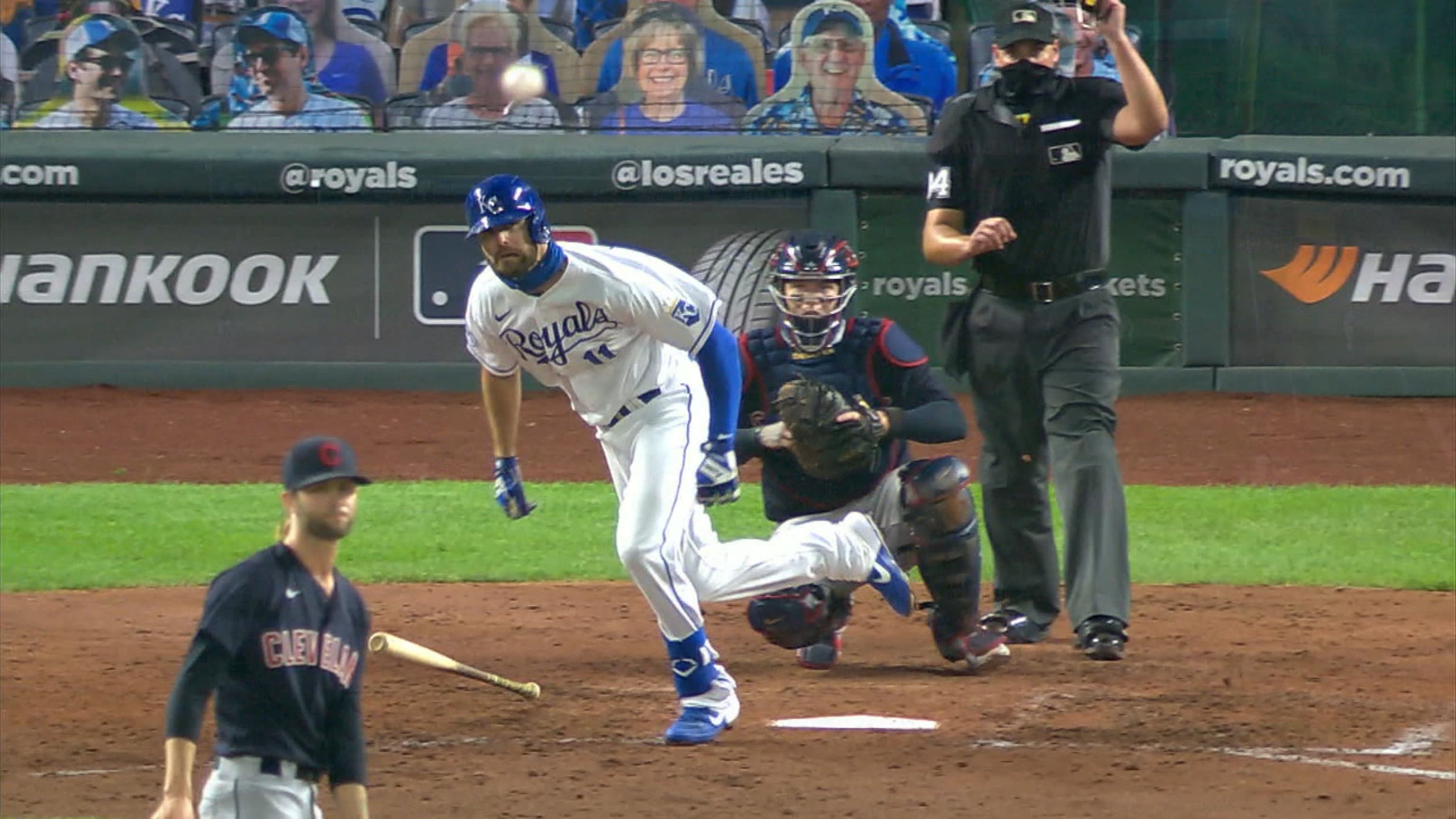 Bubba Starling da ventaja con sencillo