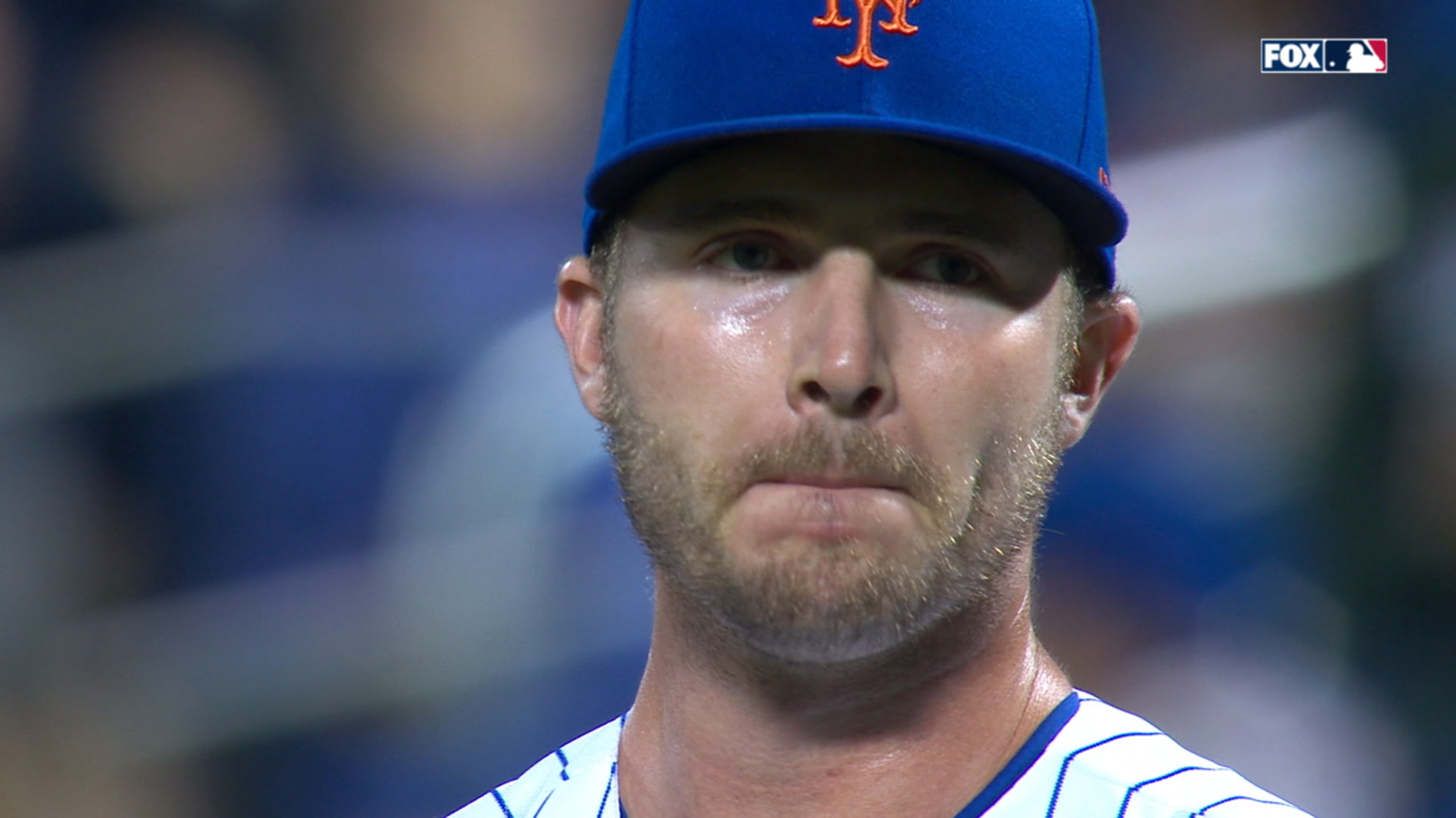 Mets' Pete Alonso drilled in face, exits against Nationals