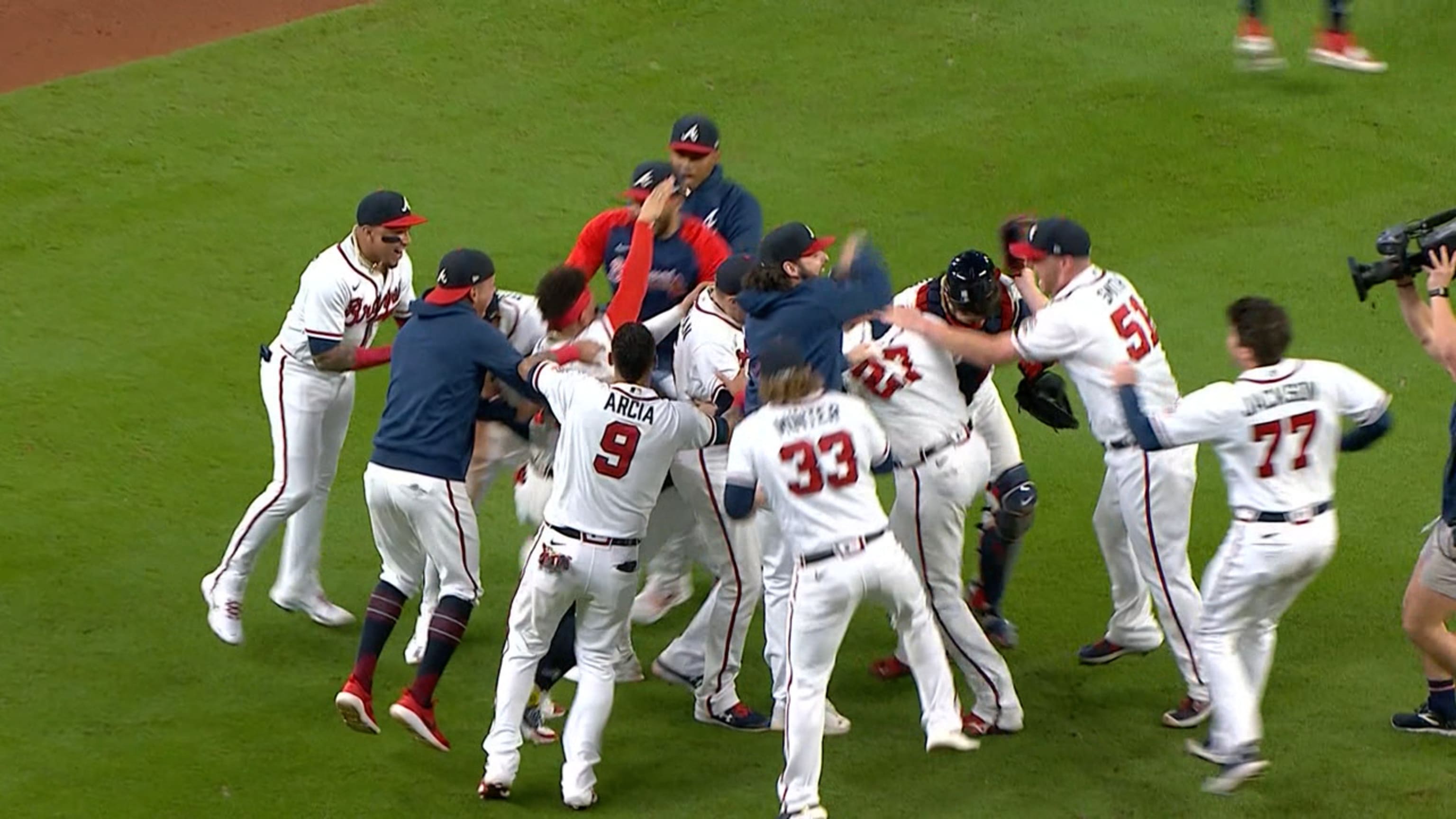 Atlanta Braves Baseball Shorts Champions World Series