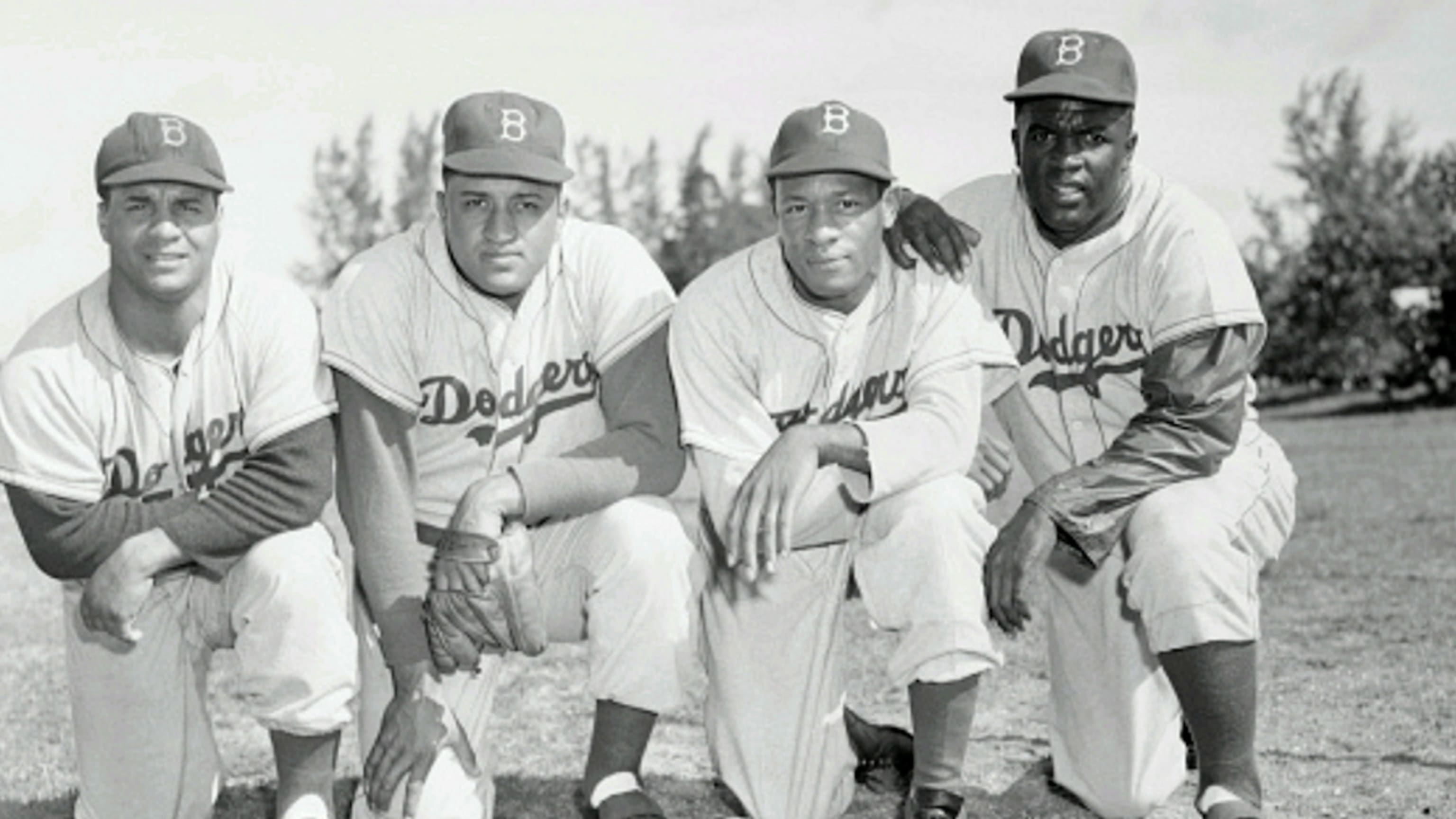 Jackie Robinson - Jackie Robinson, Larry Doby, Don Newcombe, Luke