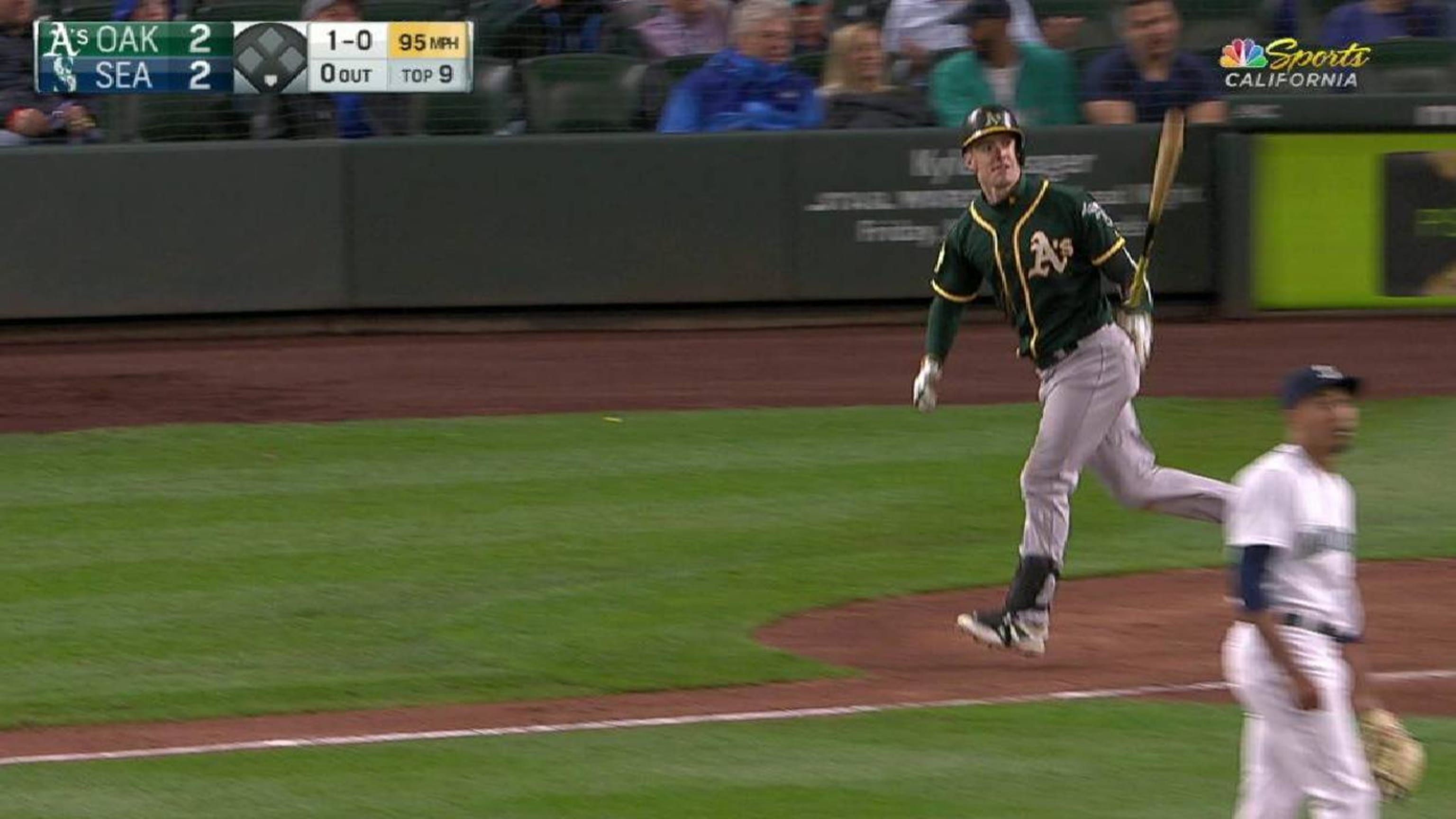 Bat Flip: Mark Canha, Mark Canha delivered one of the season's best bat  flips., By Oakland Athletics Highlights