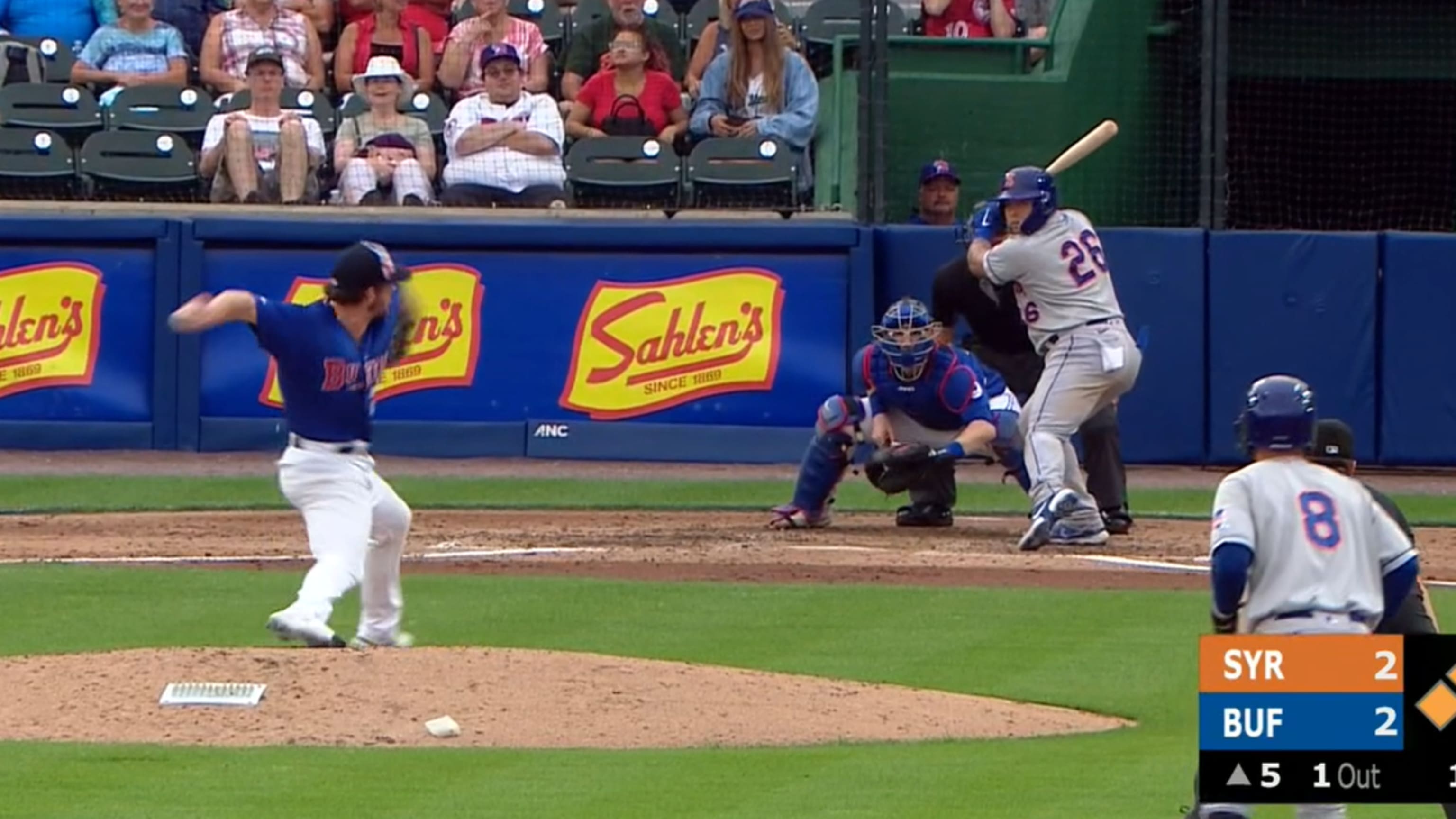 Francisco Álvarez's 1st Triple-A hit