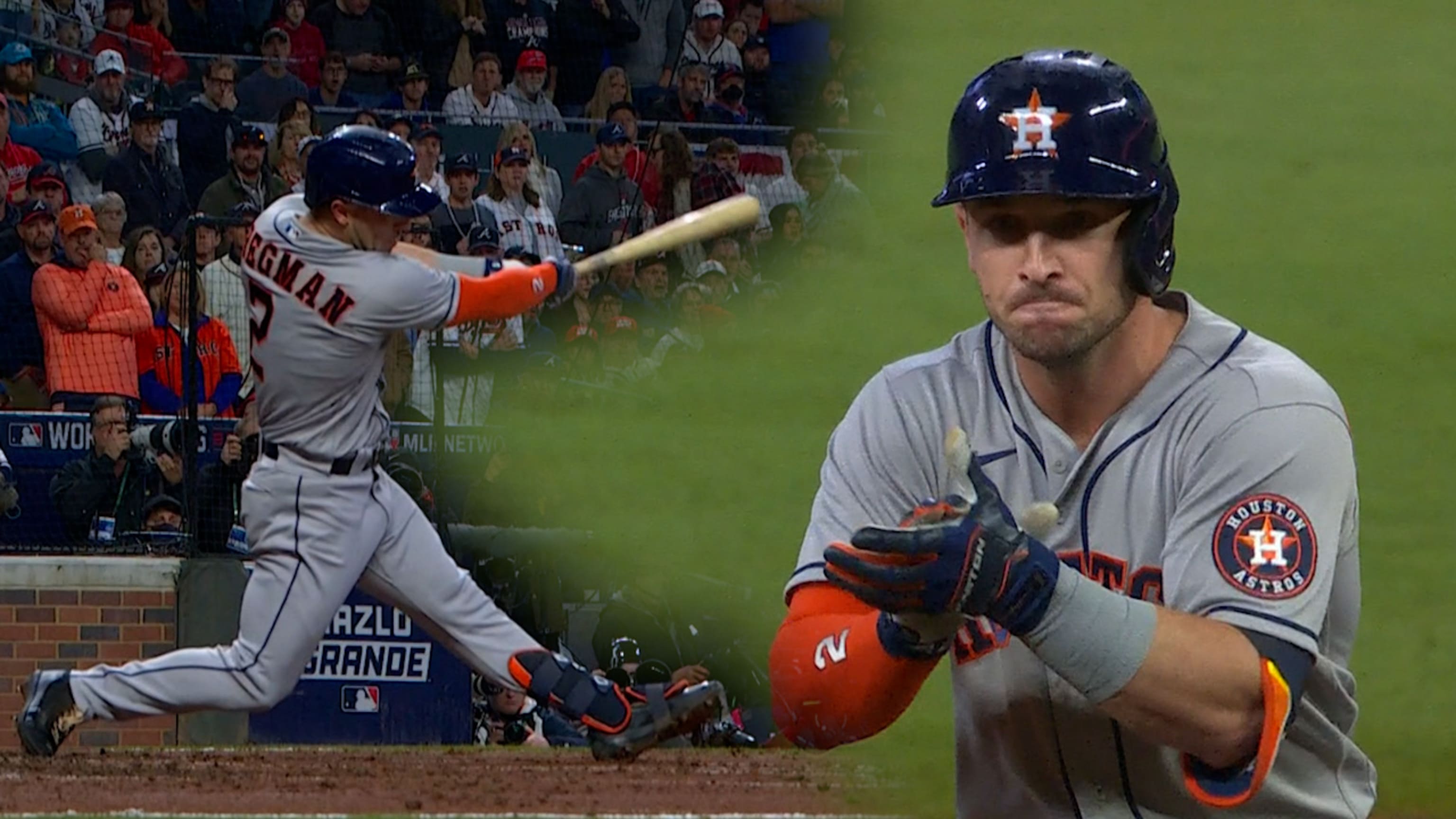 Doblete productor de Alex Bregman