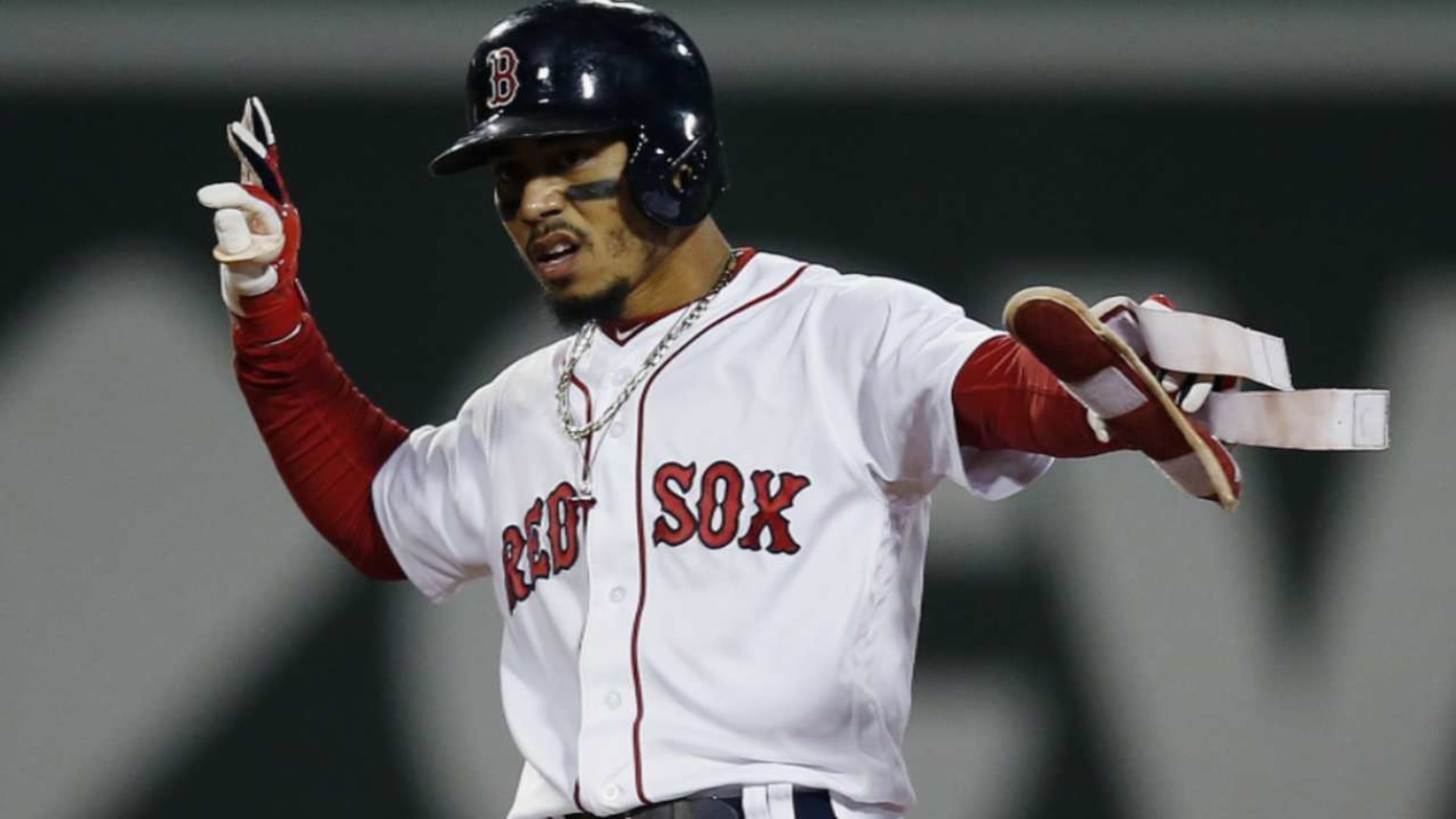 Red Sox outfielder Mookie Betts is the first half American League MVP