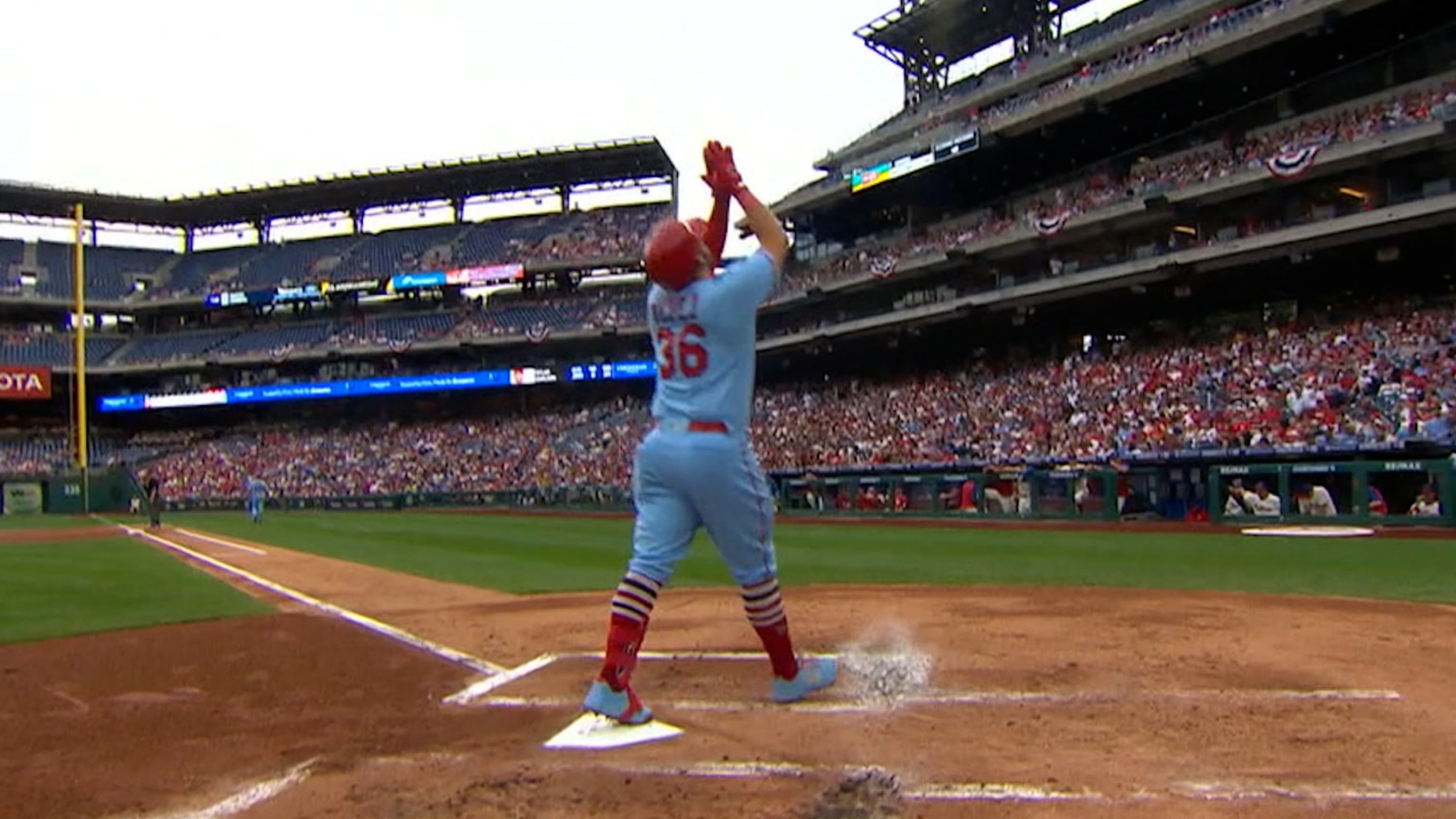 Jonrón solitario de Yépez