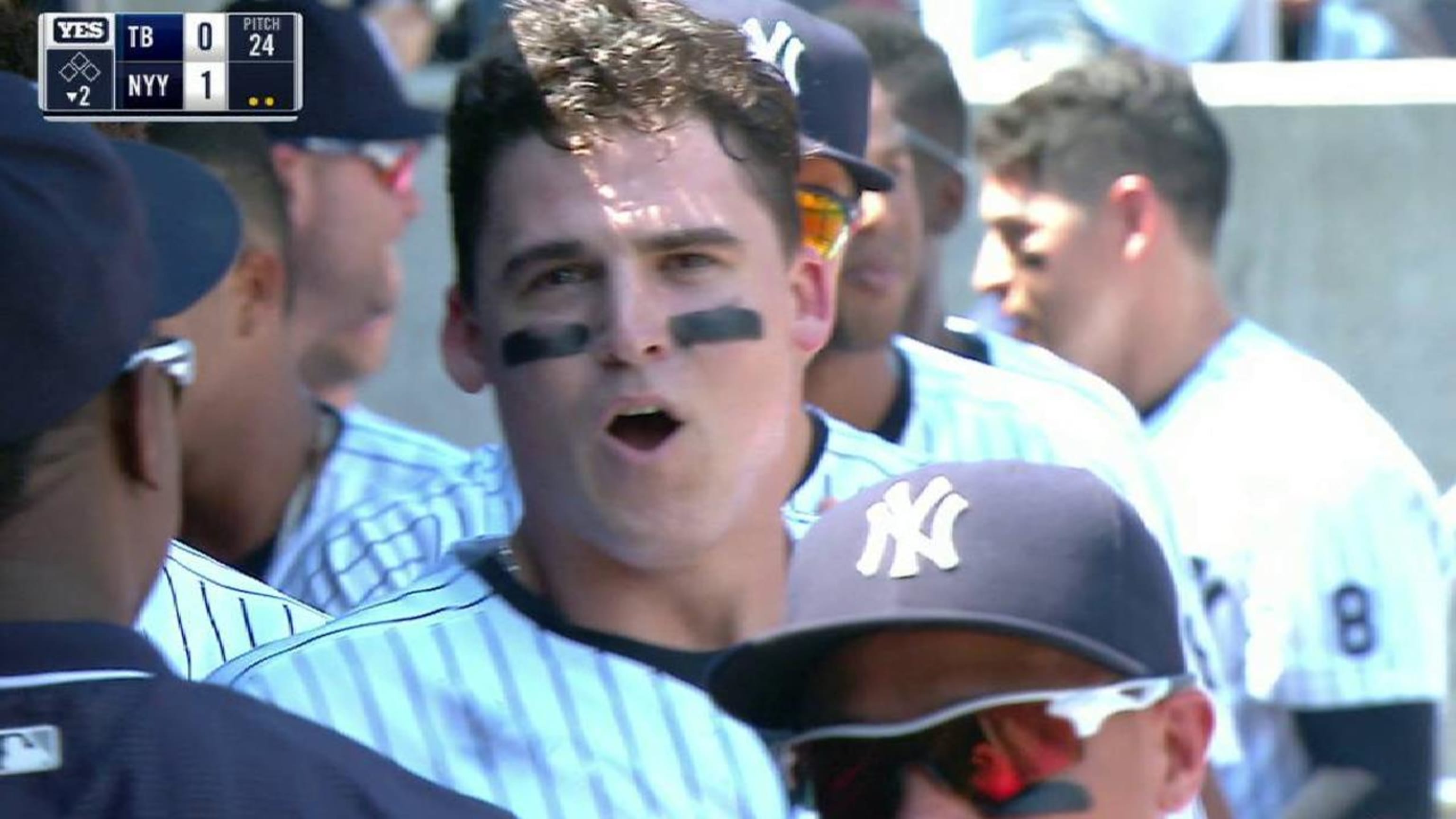 Yankees' Tyler Austin and Aaron Judge hit back to back home runs