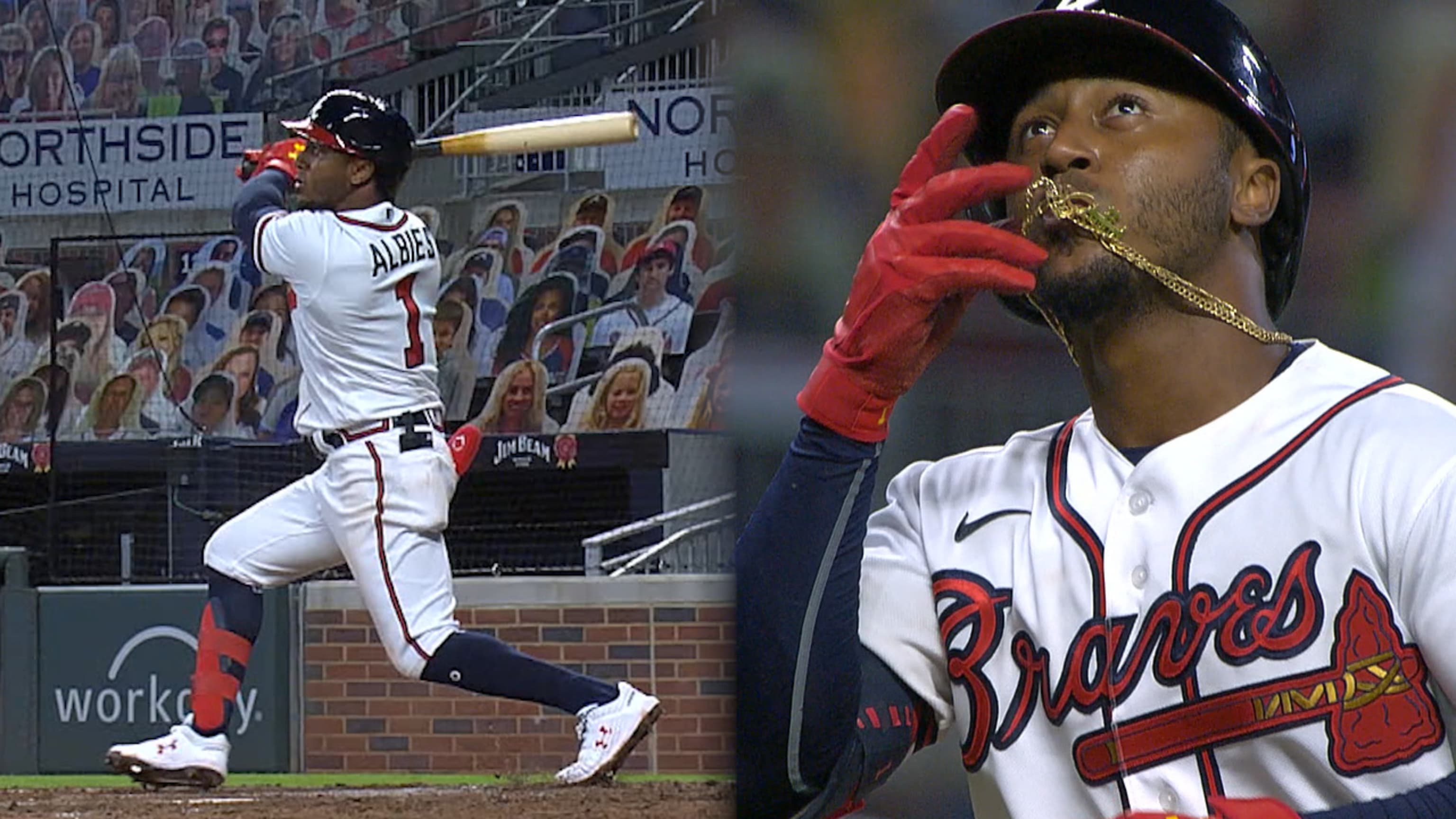 HR solitario de Ozzie Albies 