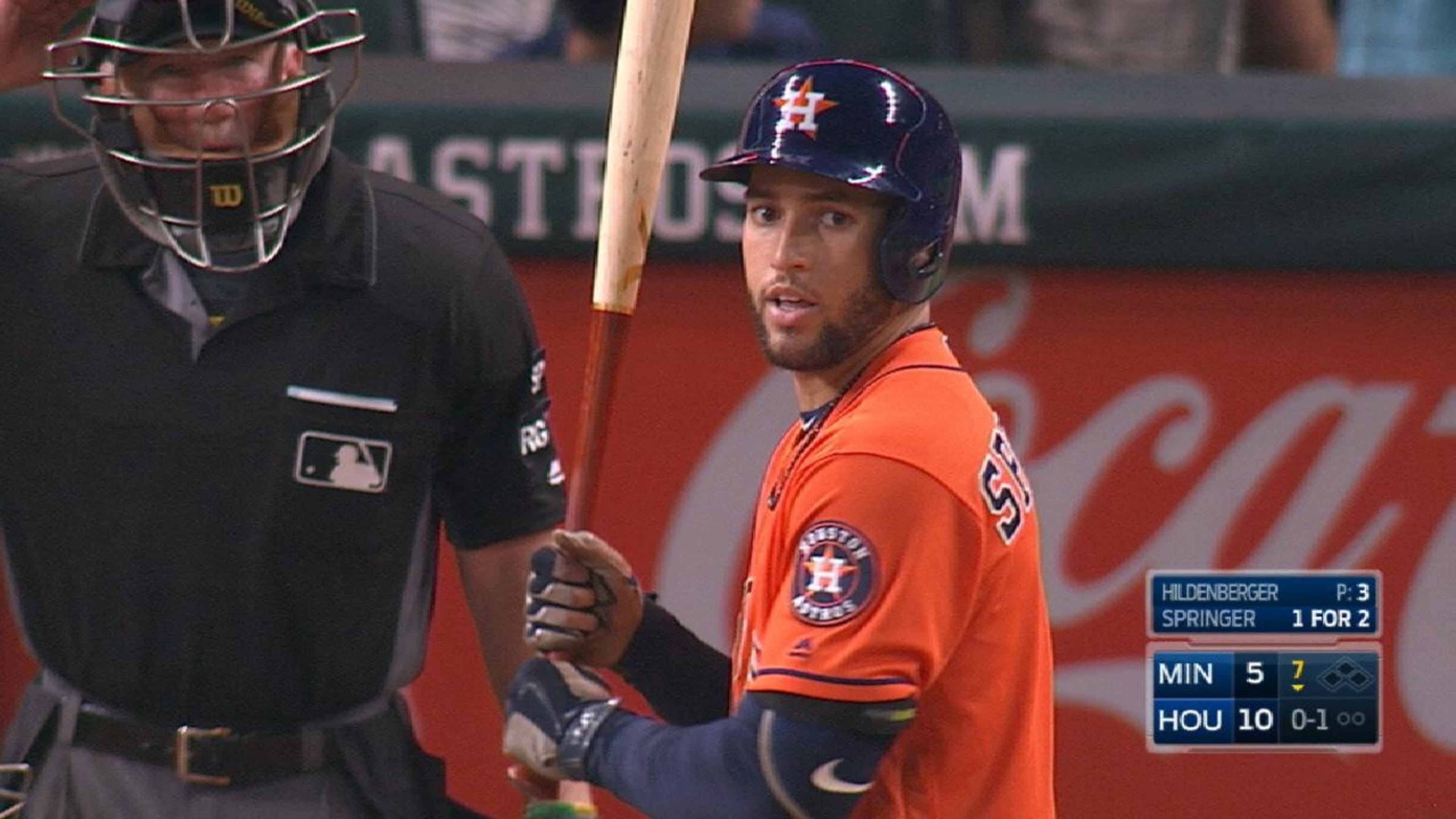 Young Astros fan says George Springer changed his life 