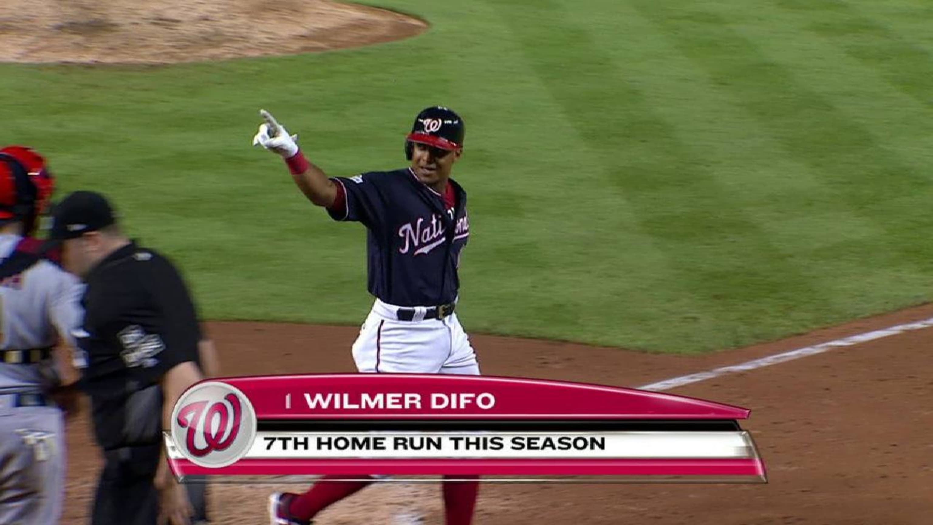 Difo's solo home run to right