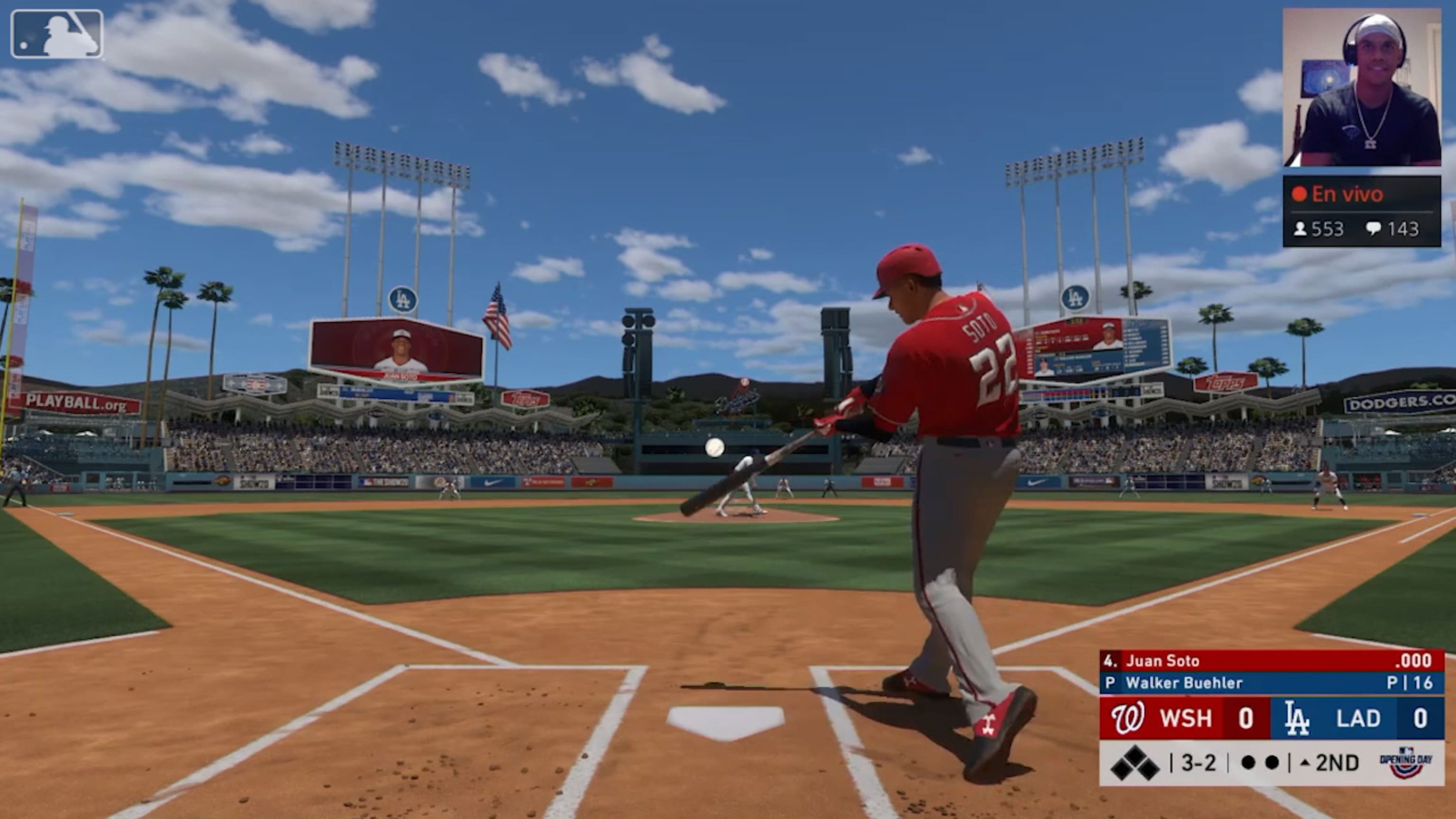 Juan Soto pega HR como él mismo 🎮