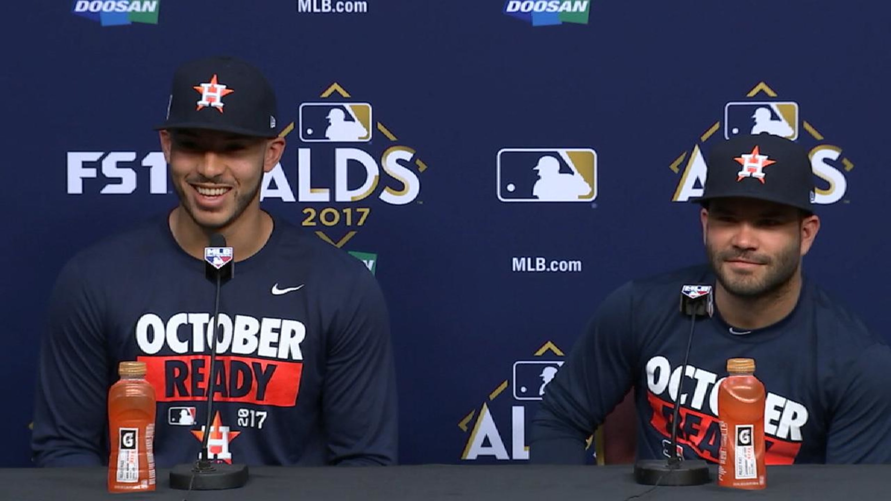 Jose Altuve and Carlos Correa confirm they're the two best friends
