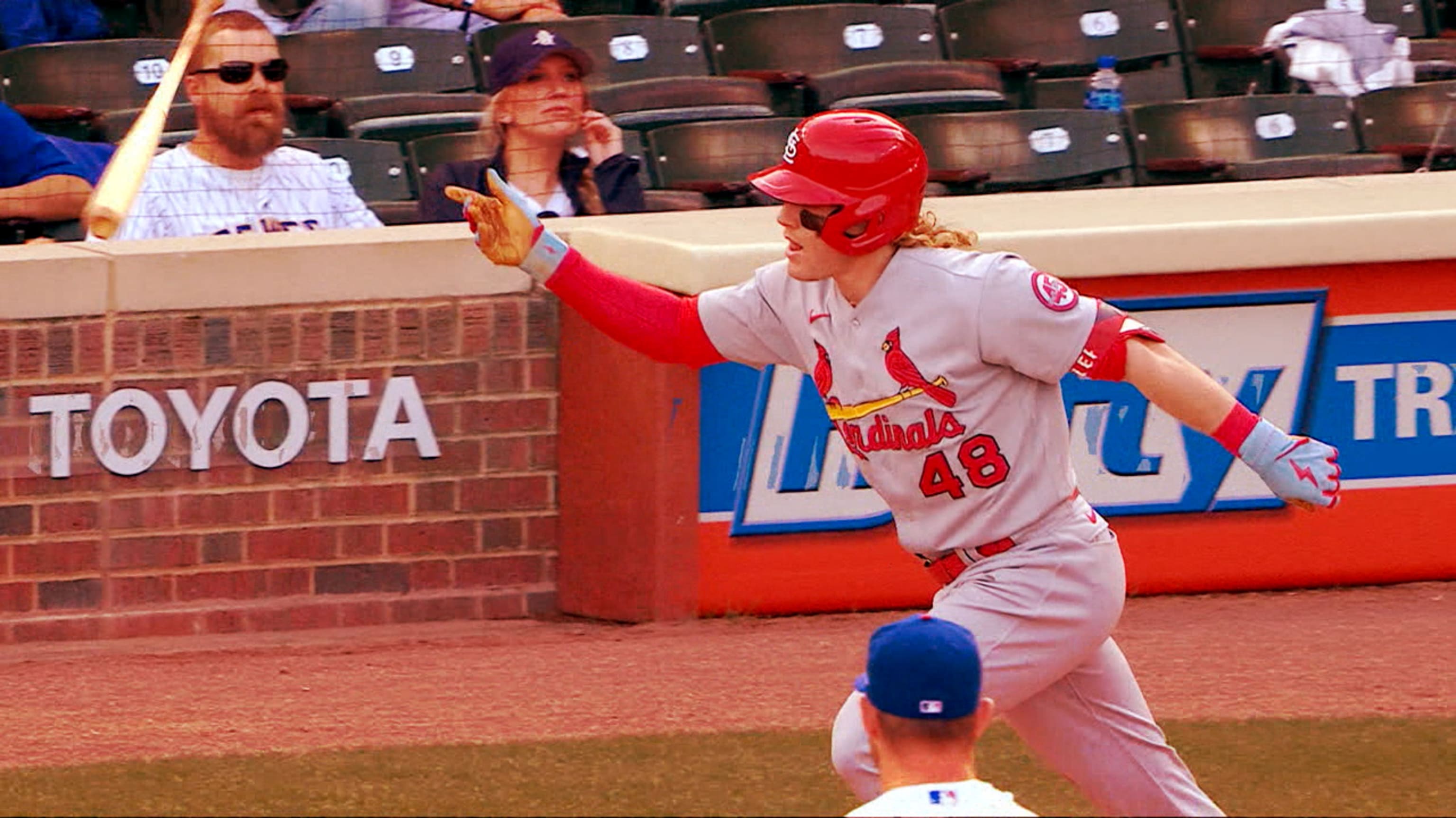 STLSportsCentral - Harrison Bader is the NL Player of the Week He