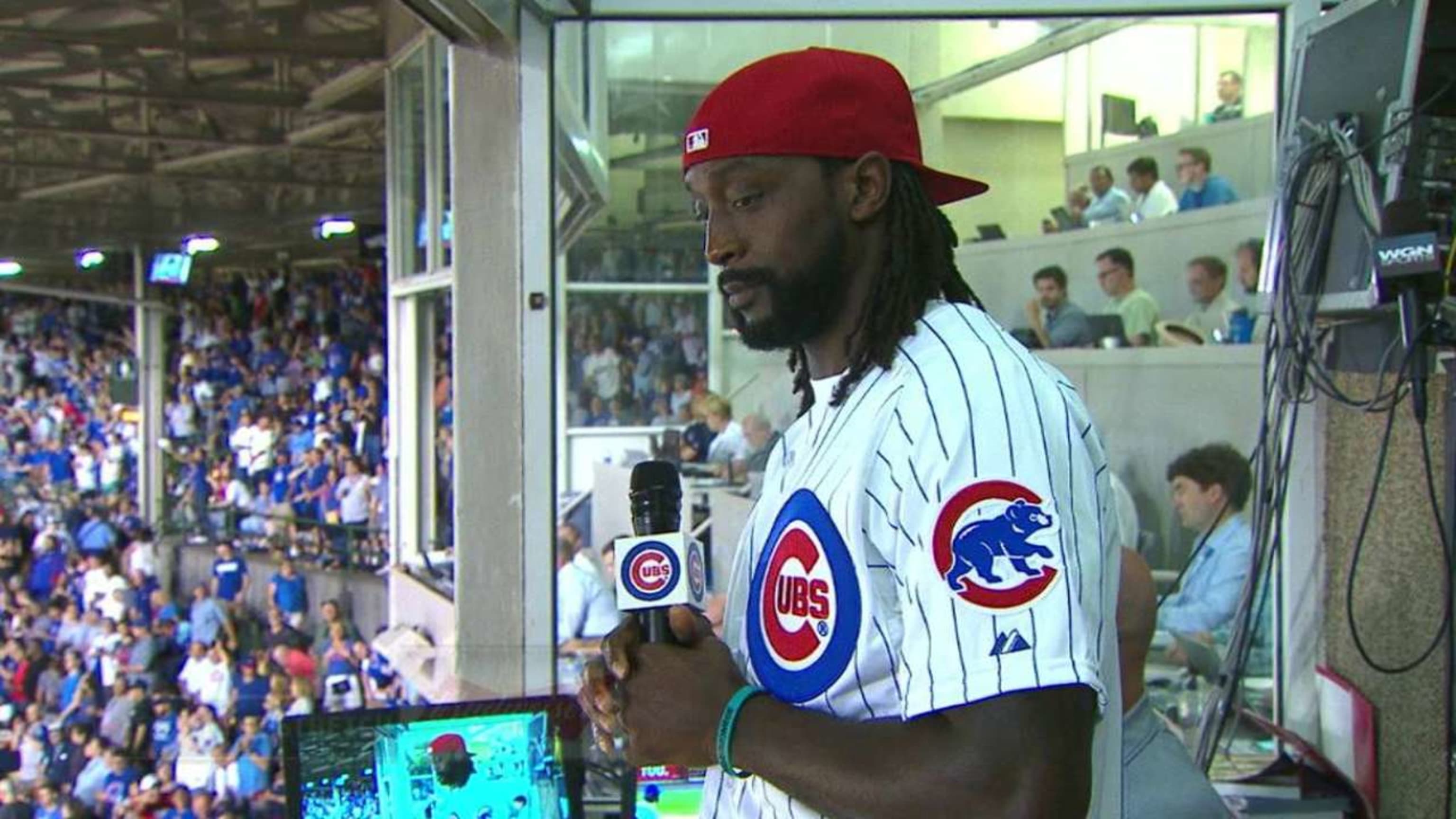 Listen to Charles Peanut Tillman pour his heart into Take Me Out to the Ball Game at Wrigley MLB