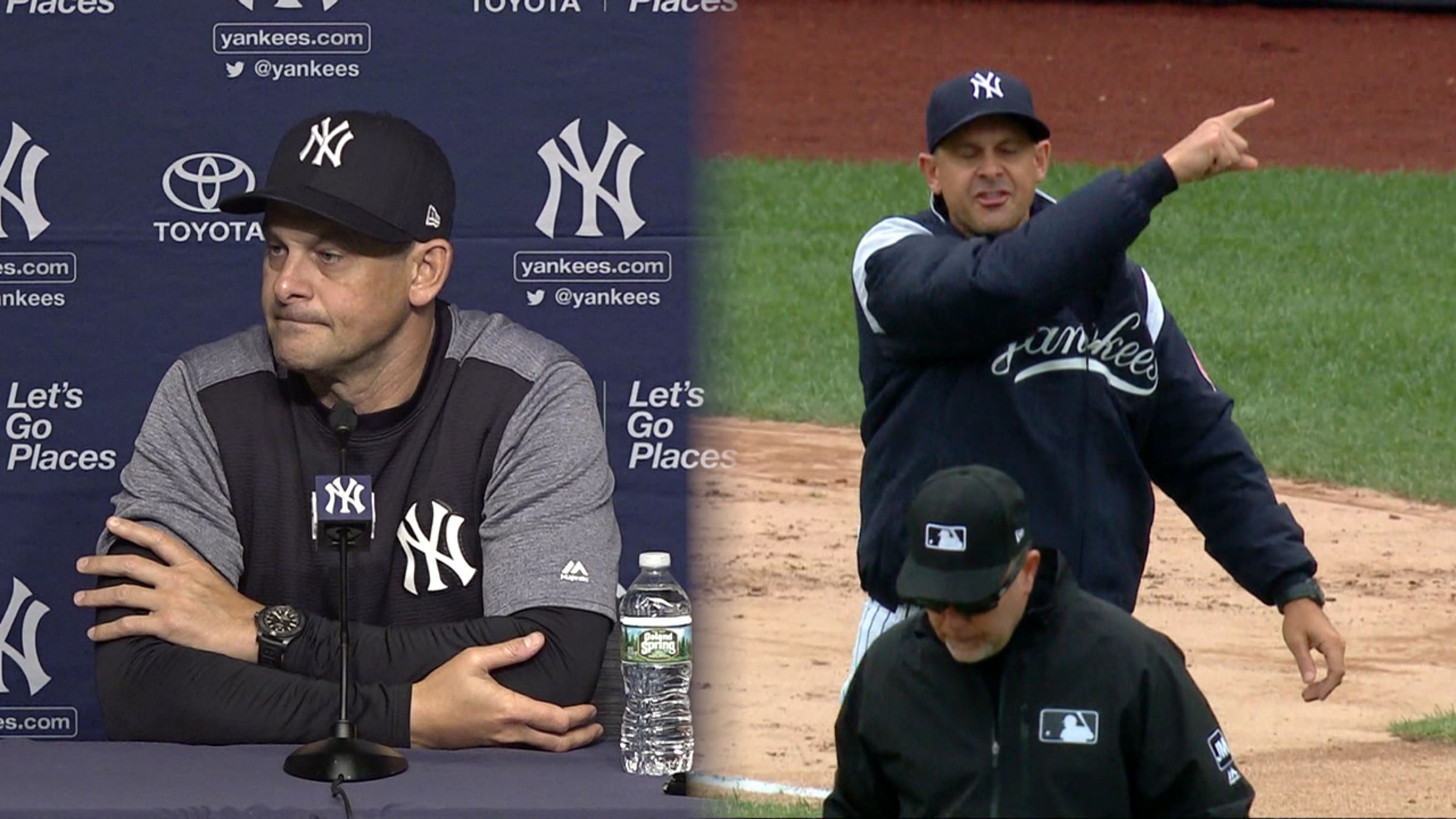 Aaron Boone gets his panties in a twist after Yankees latest