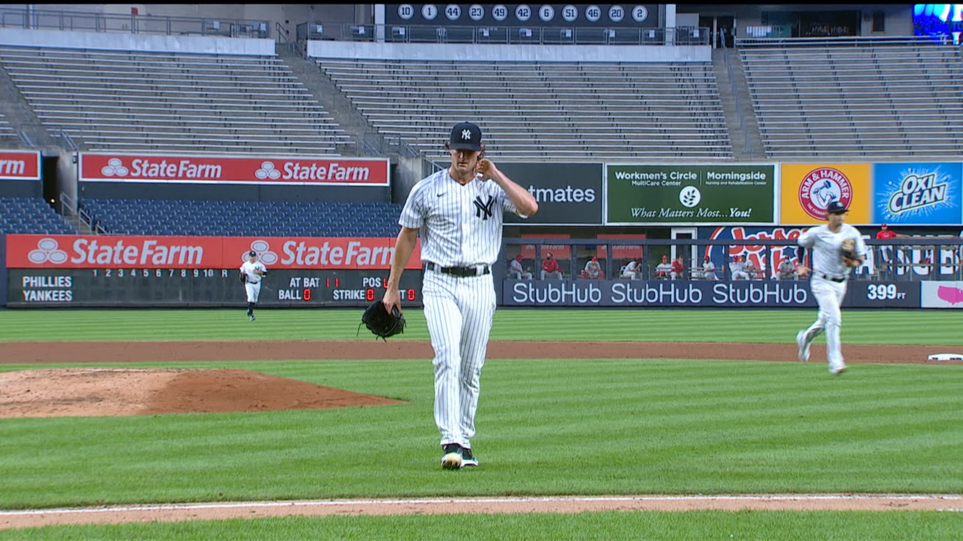 Cole poncha a 4 en 6 innings