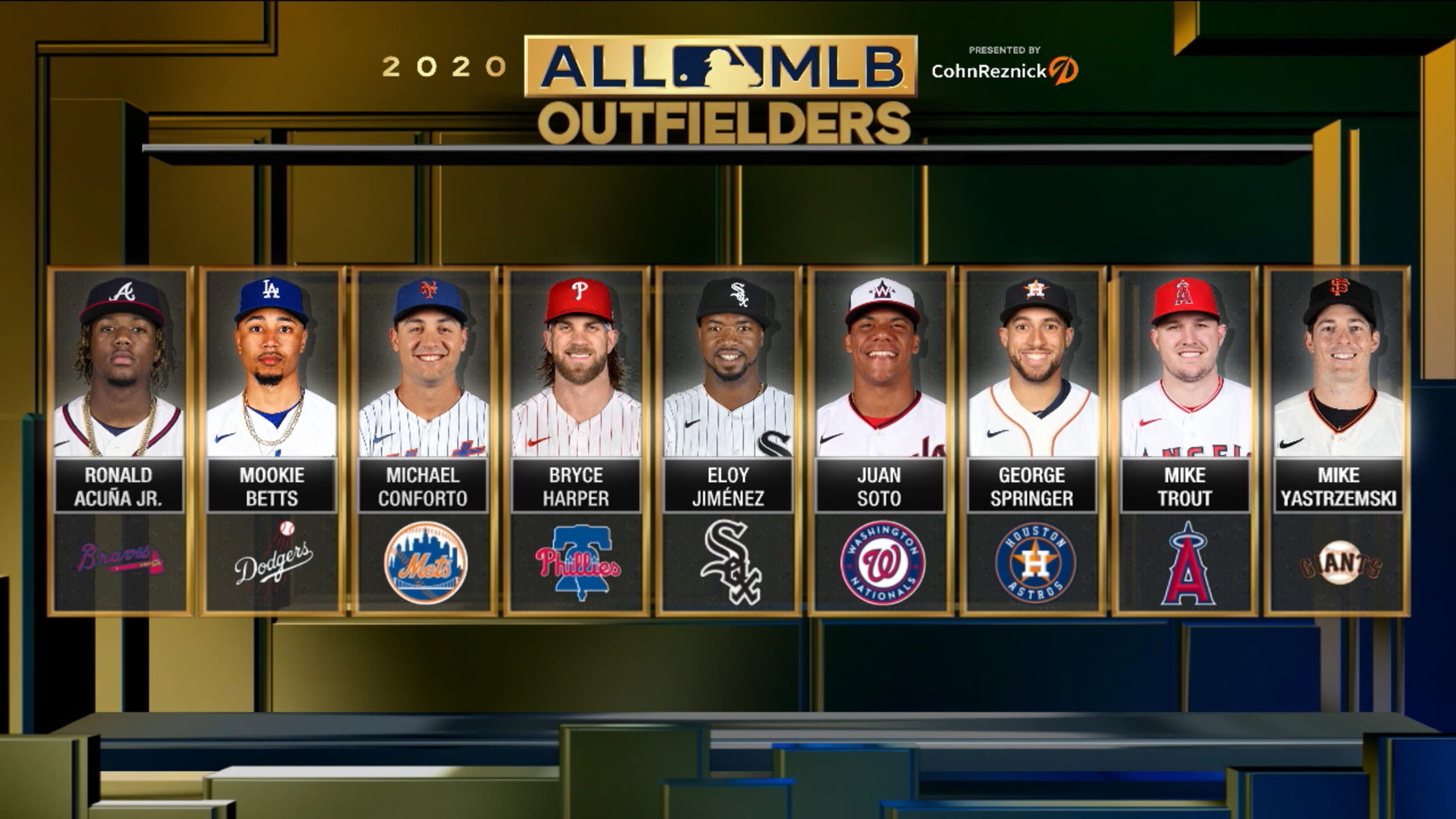 2020 All-MLB Team OF finalists