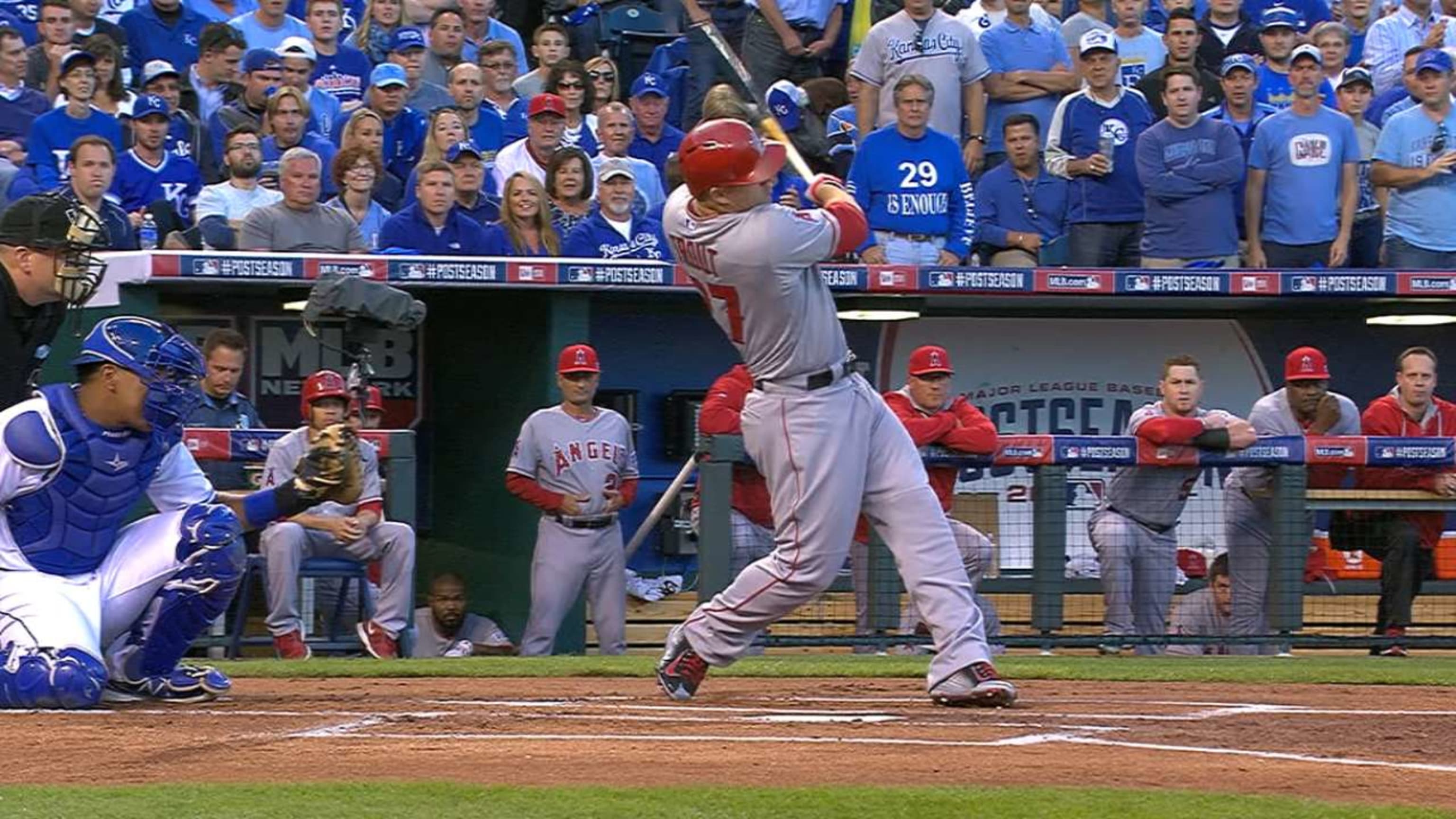 Trout da HR en la SDLA