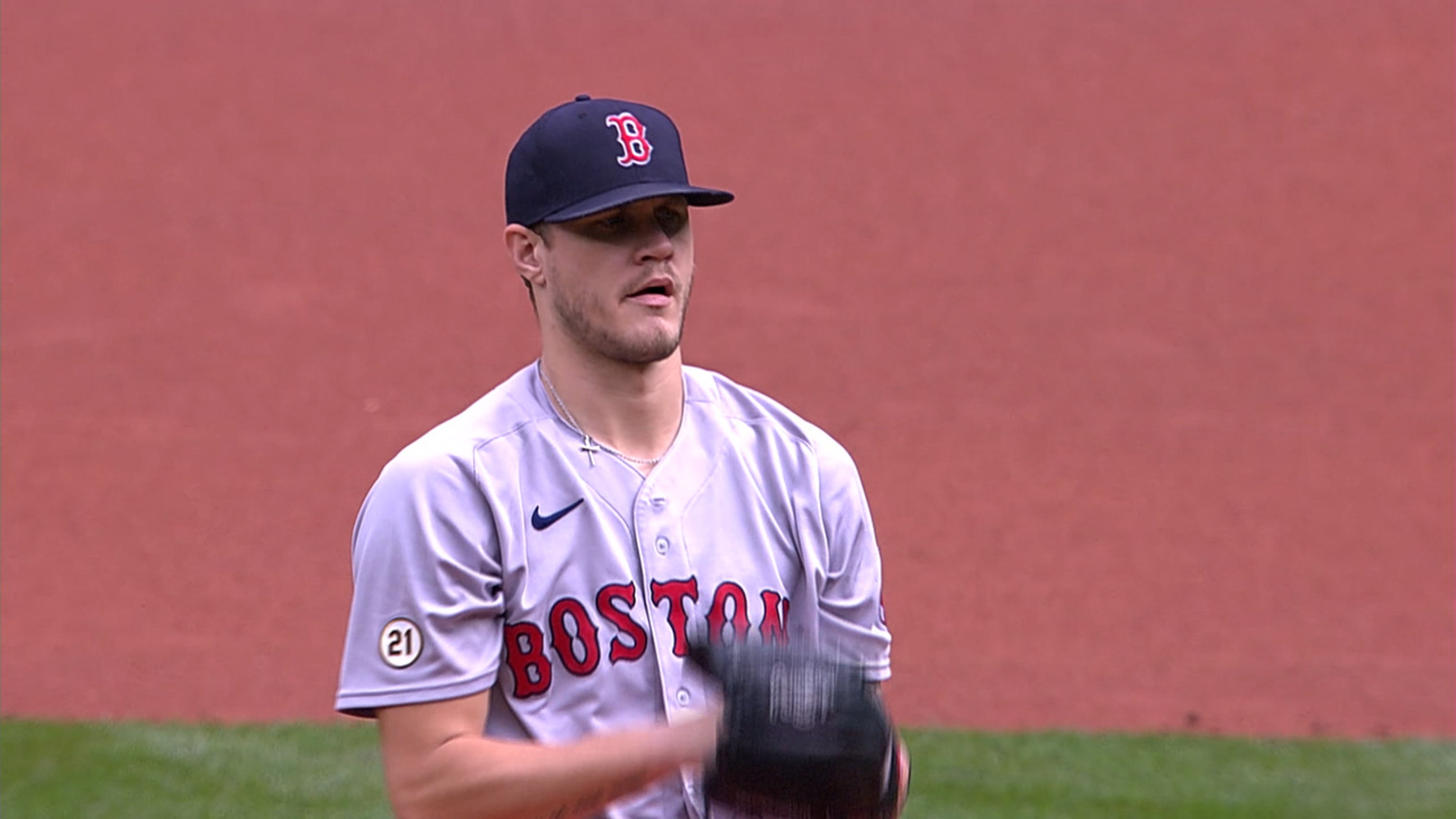 Houck whiffs seven in start