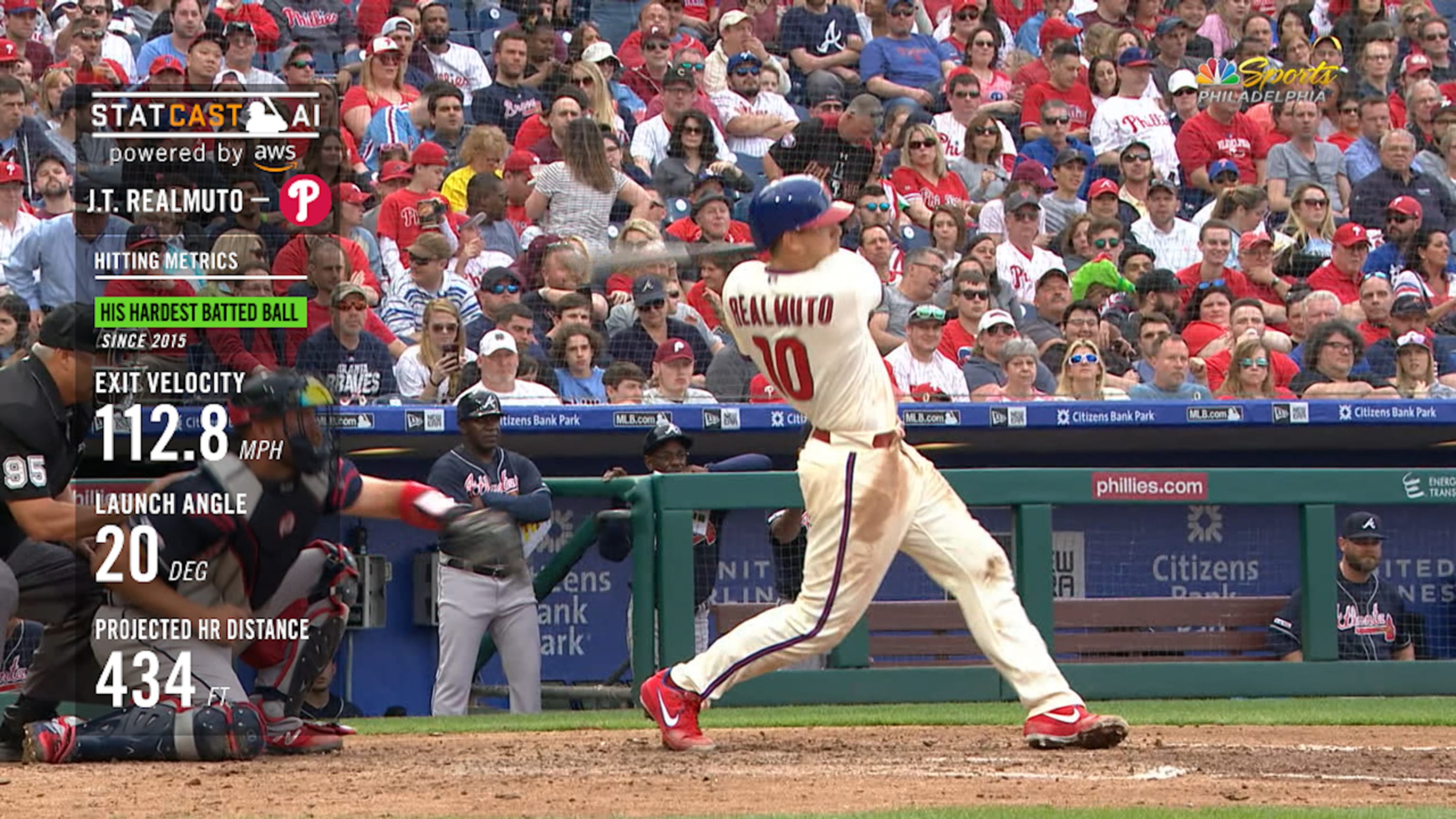 Philadelphia Phillies on X: First catcher in postseason history to hit an  inside-the-park home run. BCIB.  / X