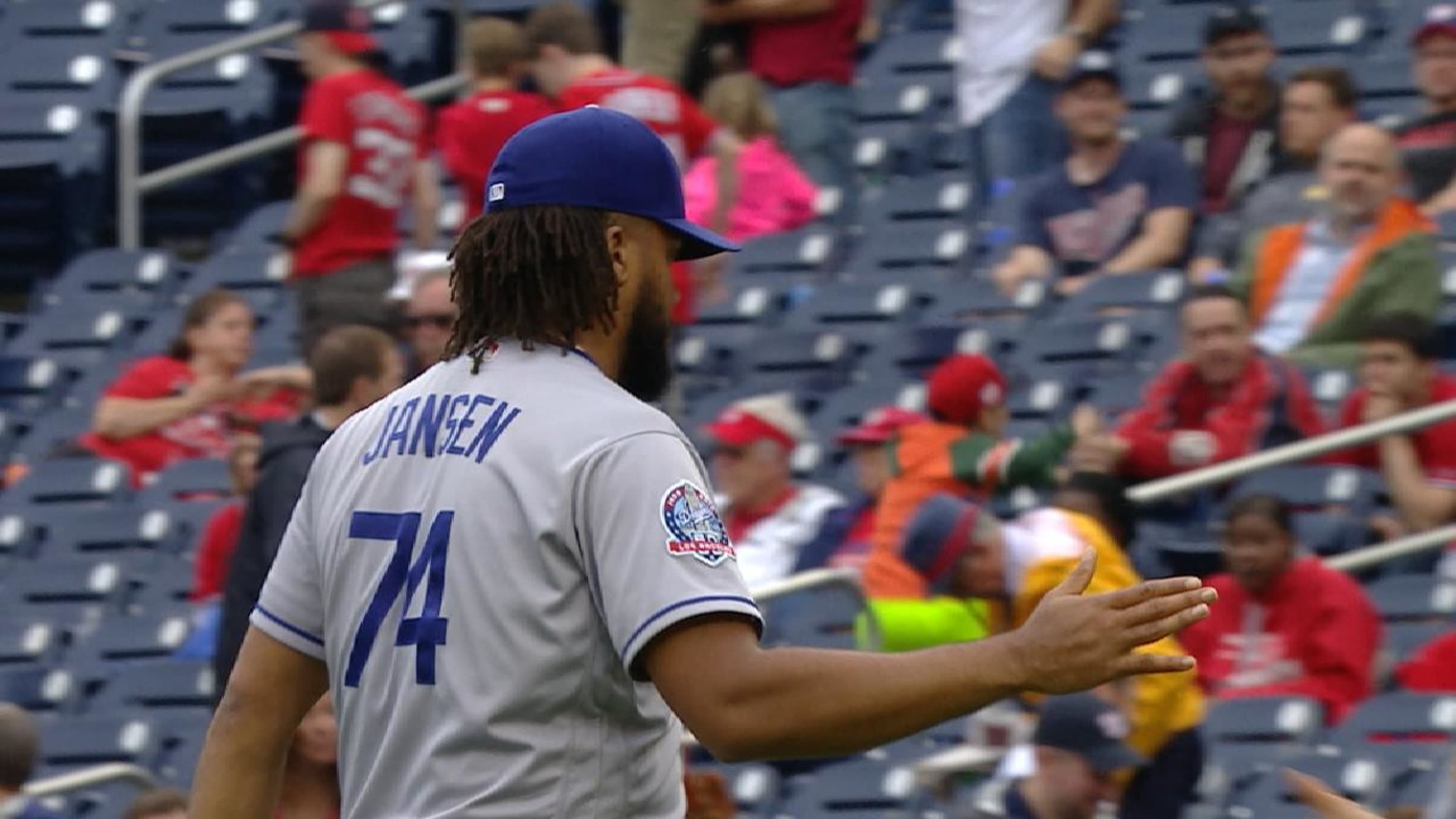 Jansen's 7th save of the year