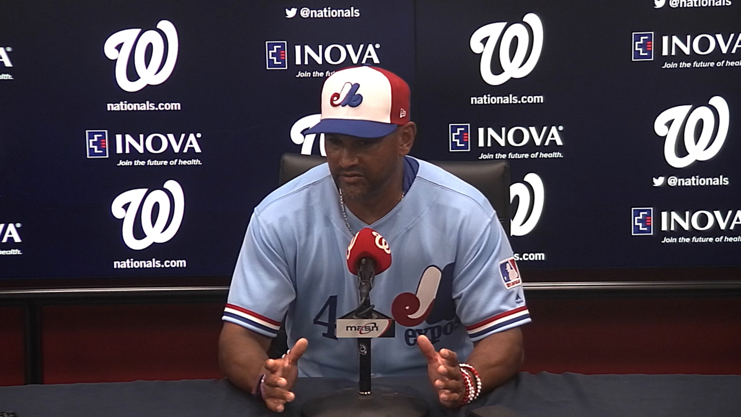 Nationals to wear Expos throwback uniforms on July 6