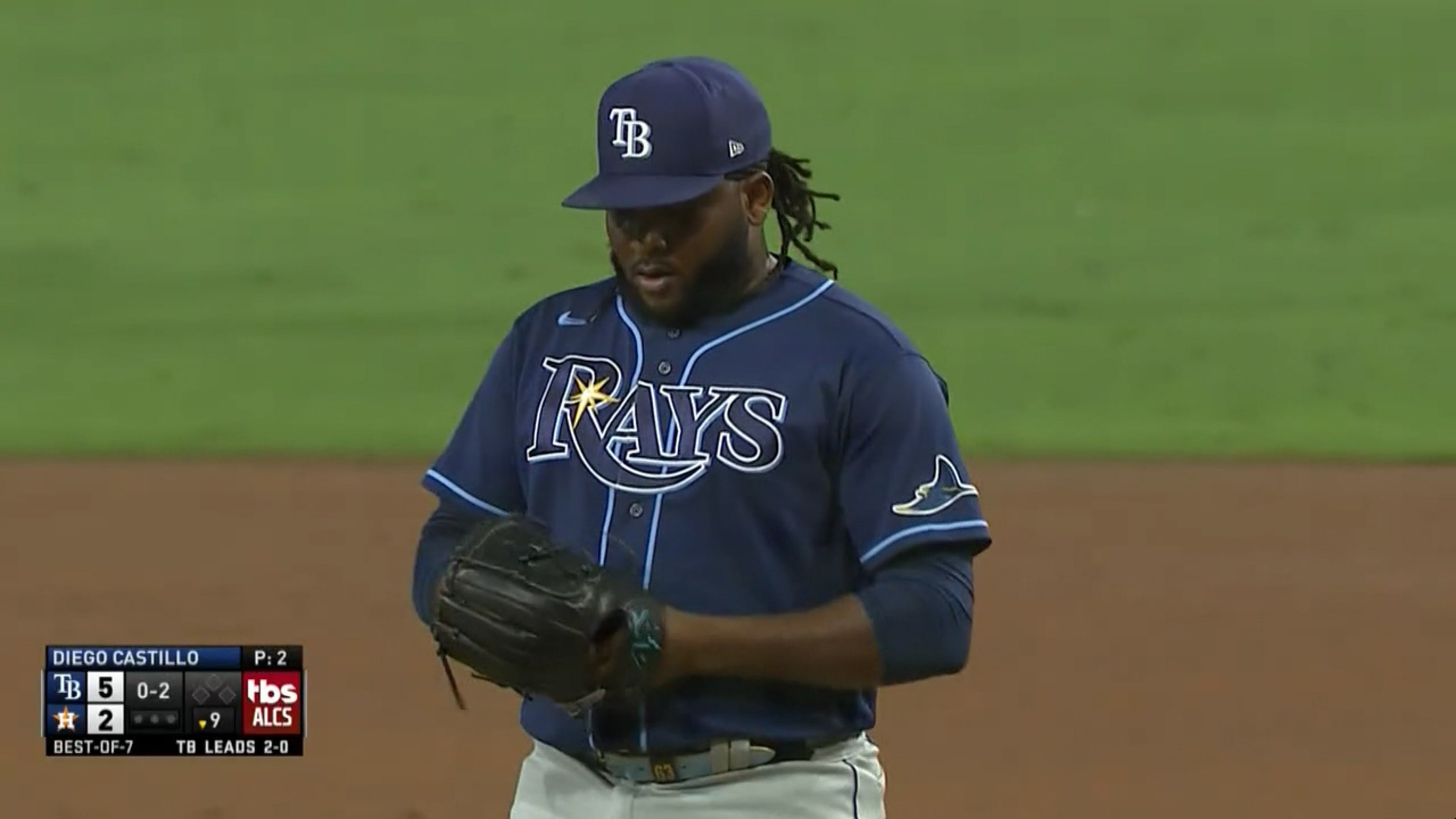 Diego Castillo shuts the door