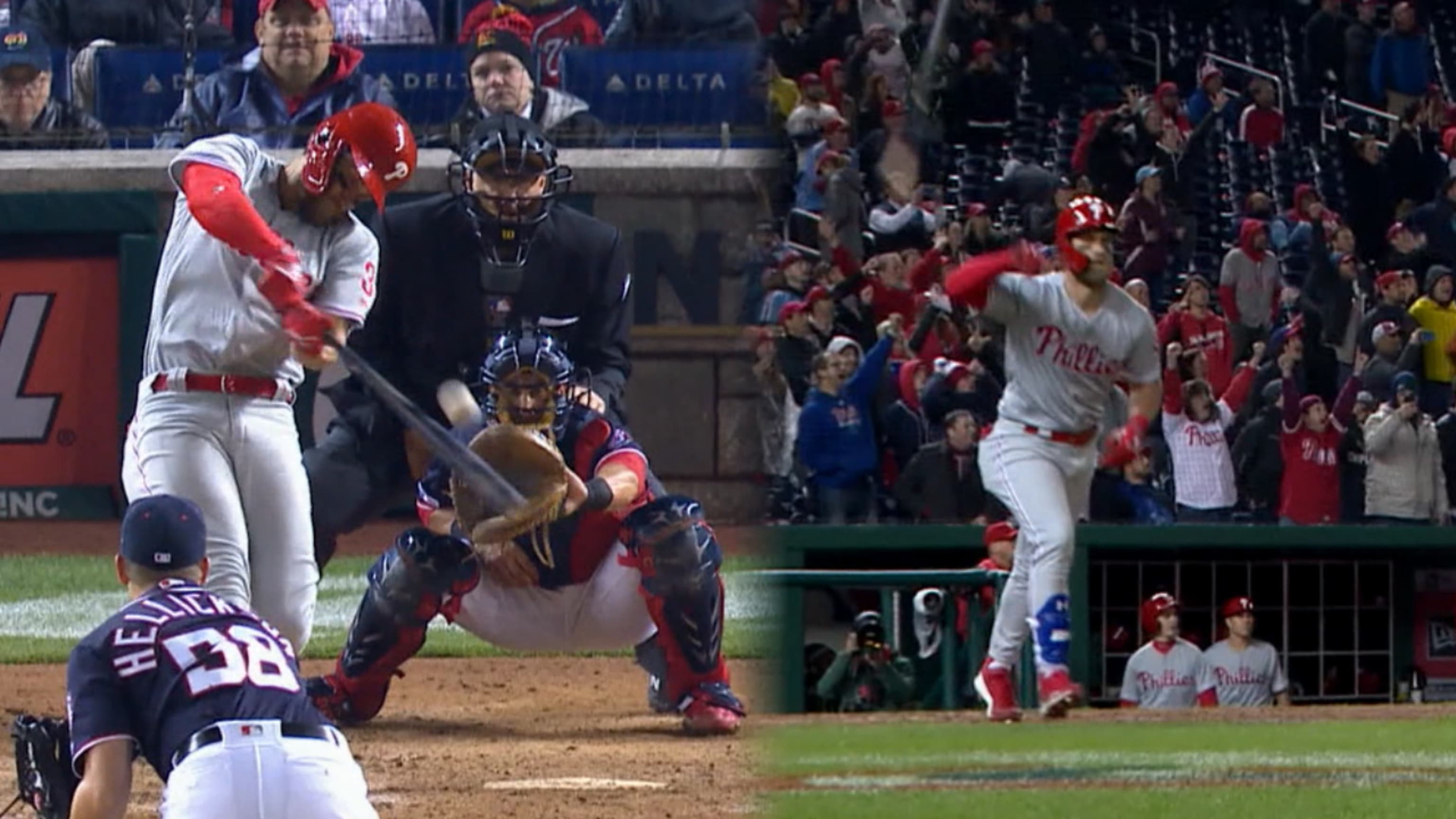 Harper pega tablazo de 2 carreras