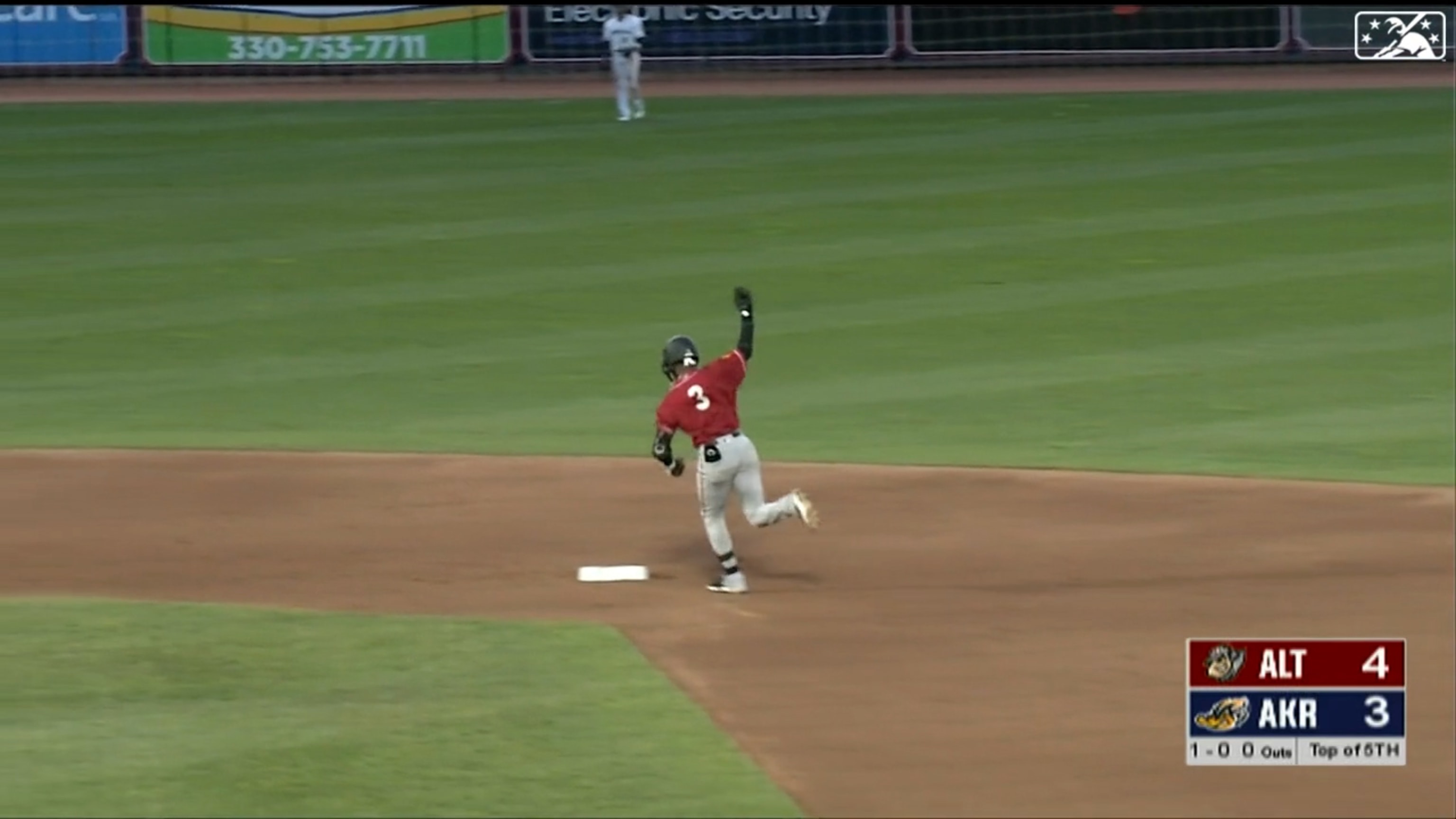 Peguero hits third HR of the year