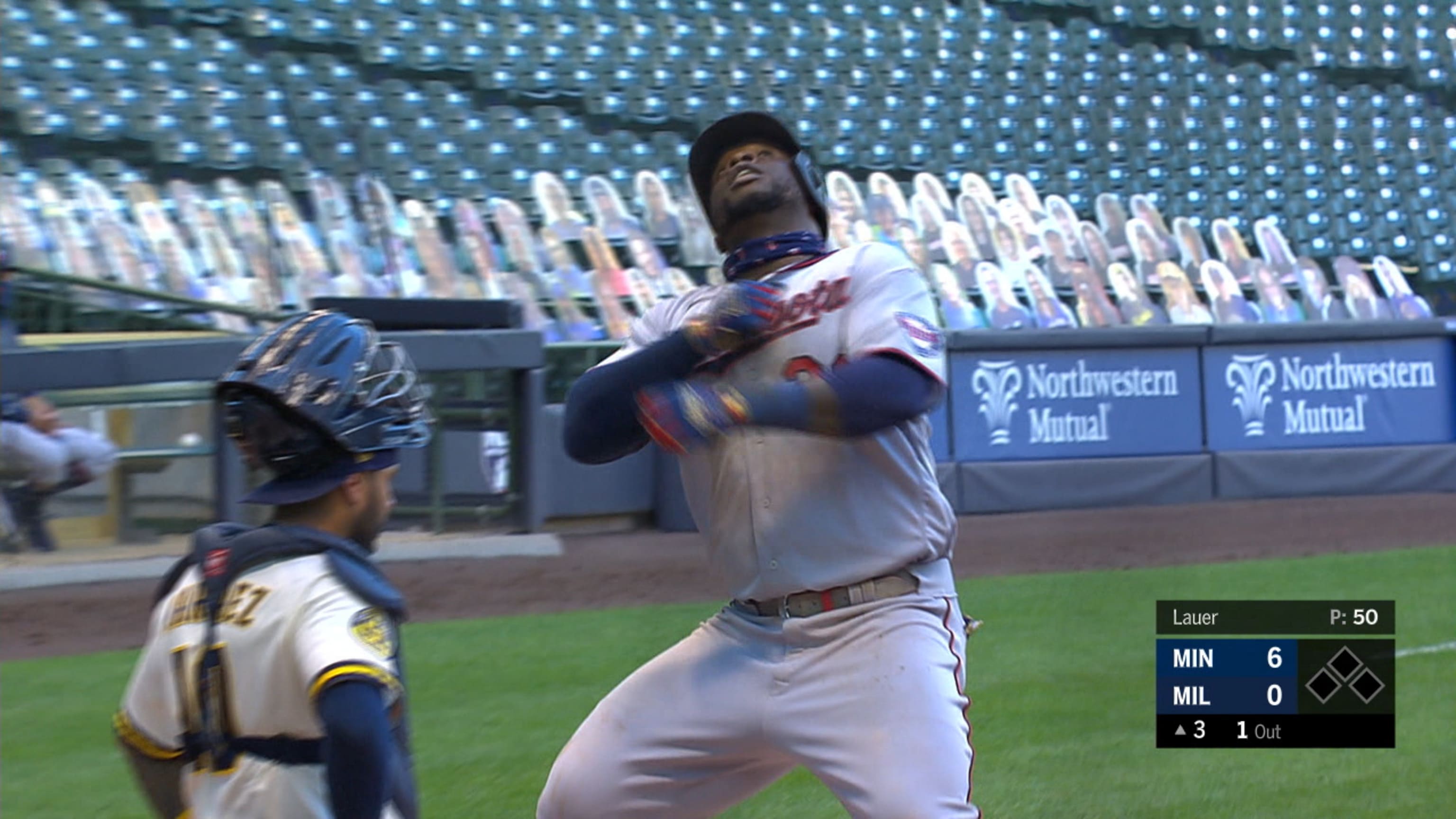 Enorme jonrón de Sanó