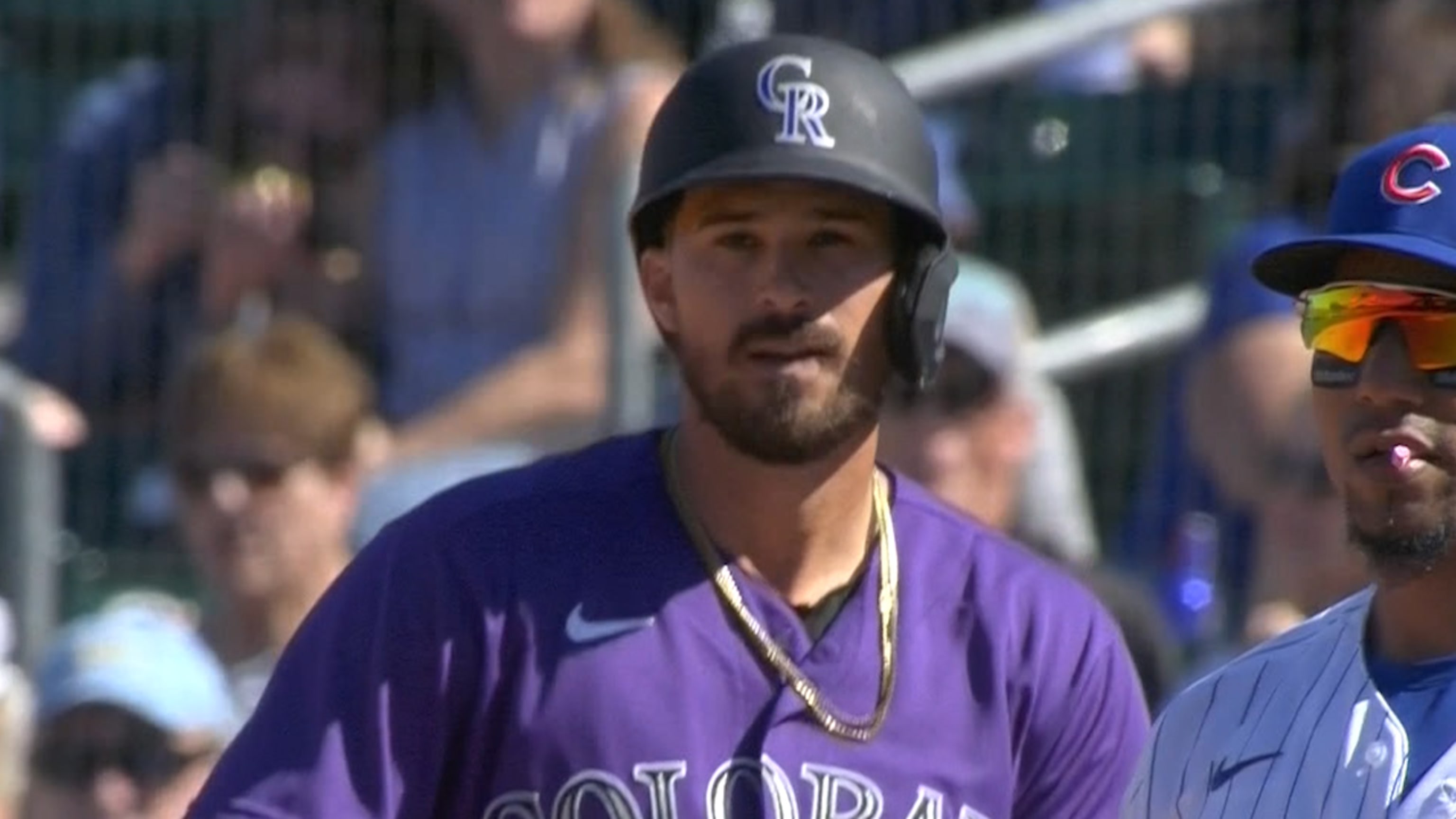 Josh Fuentes, Nolan Arenado's cousin, contributing for Rockies