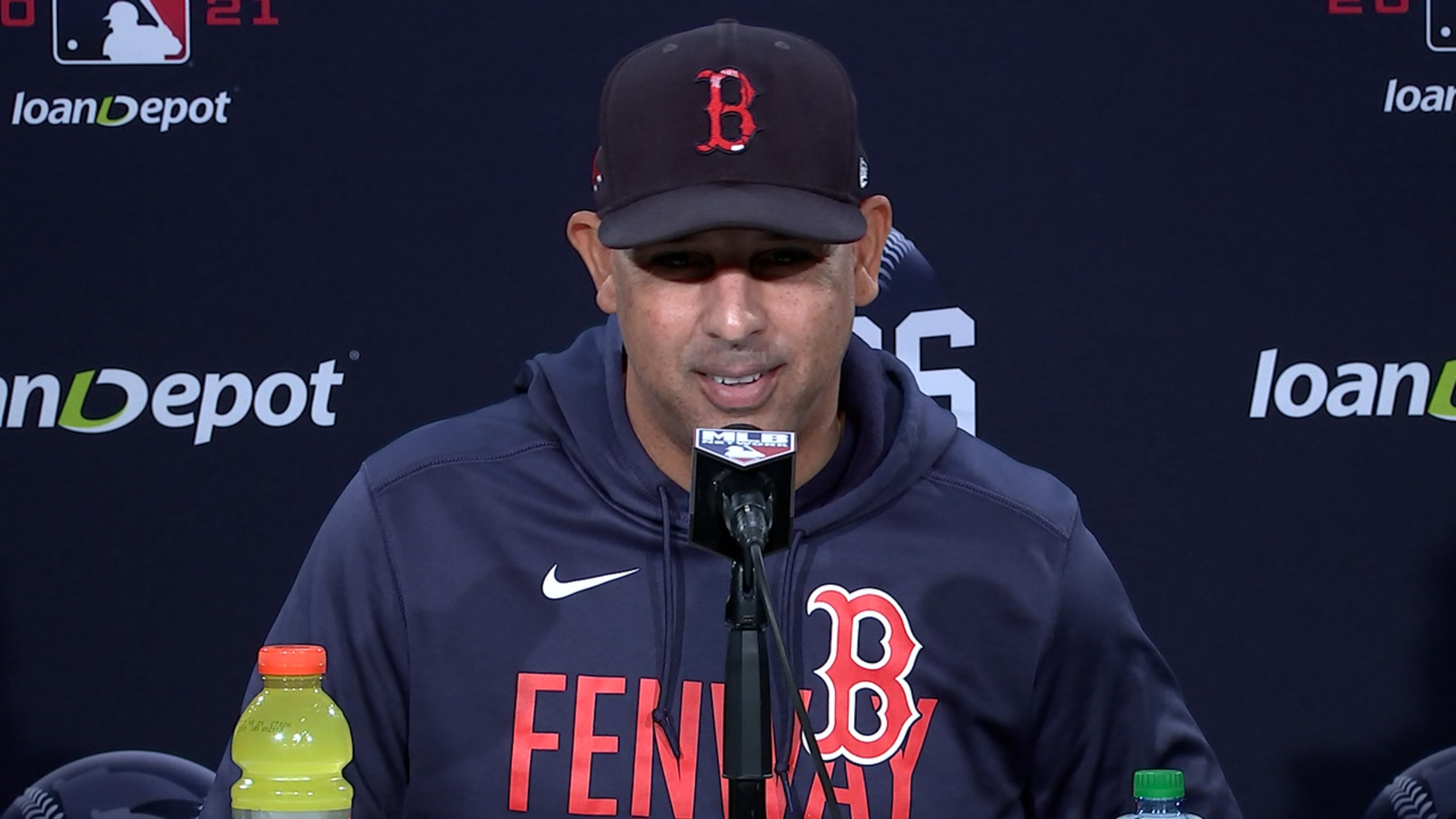 Alex Cora's Moment With Daughter Was Best Part Of ALDS Celebration