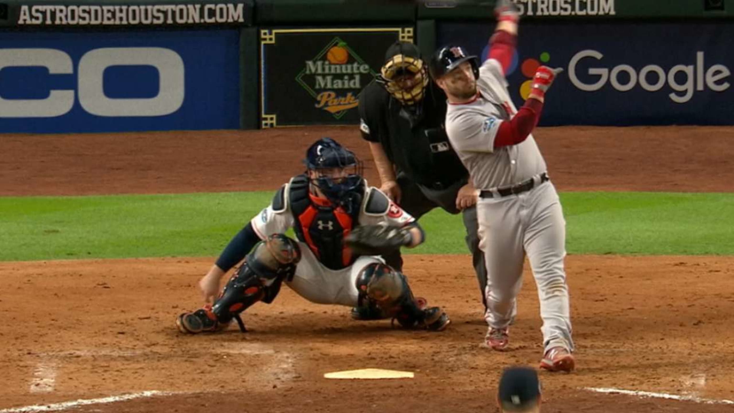 Bradley's slam helps Red Sox beat Astros 8-2 in ALCS