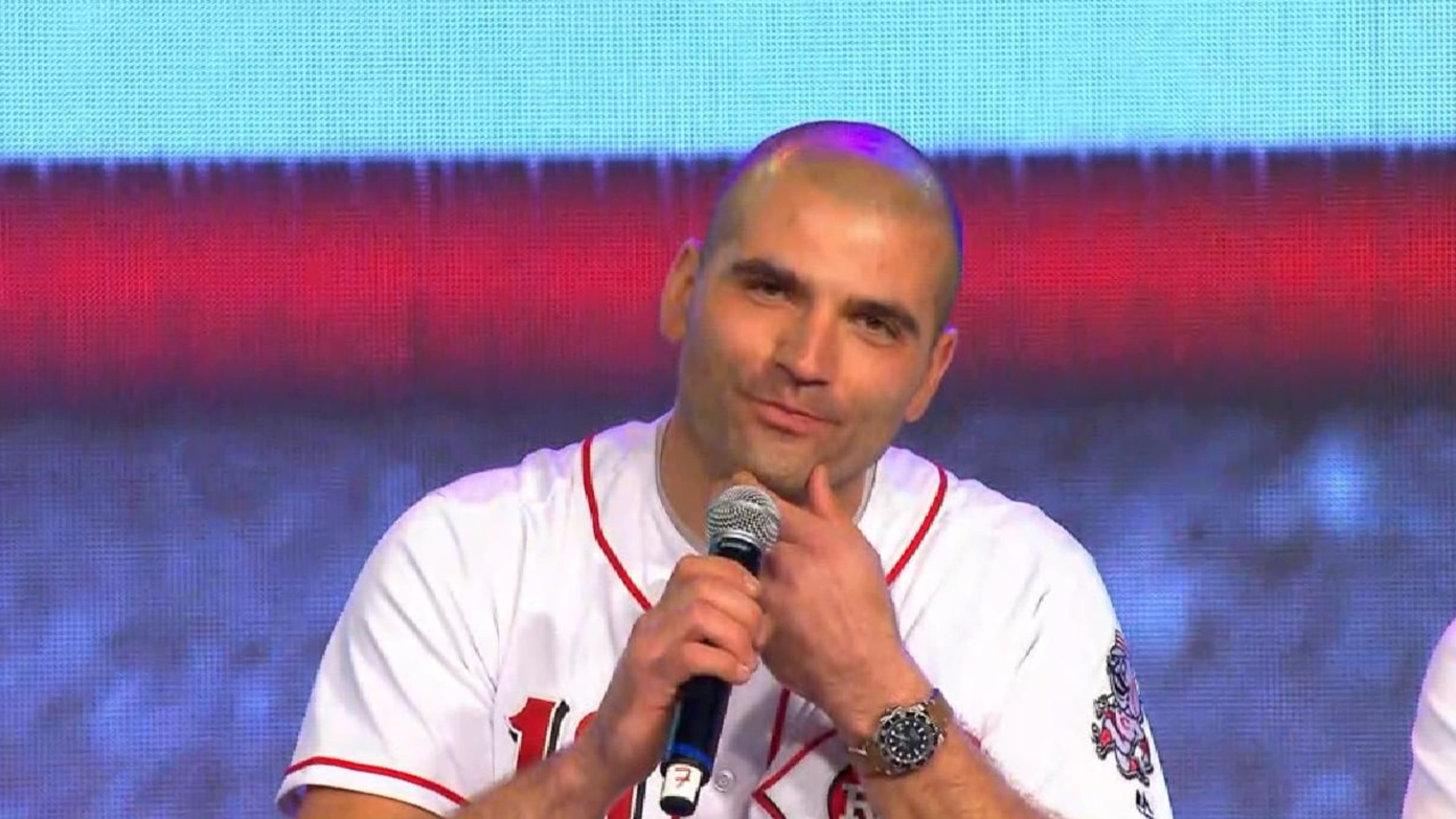Joey Votto revealed that his brother still holds a grudge from their days  playing in the backyard