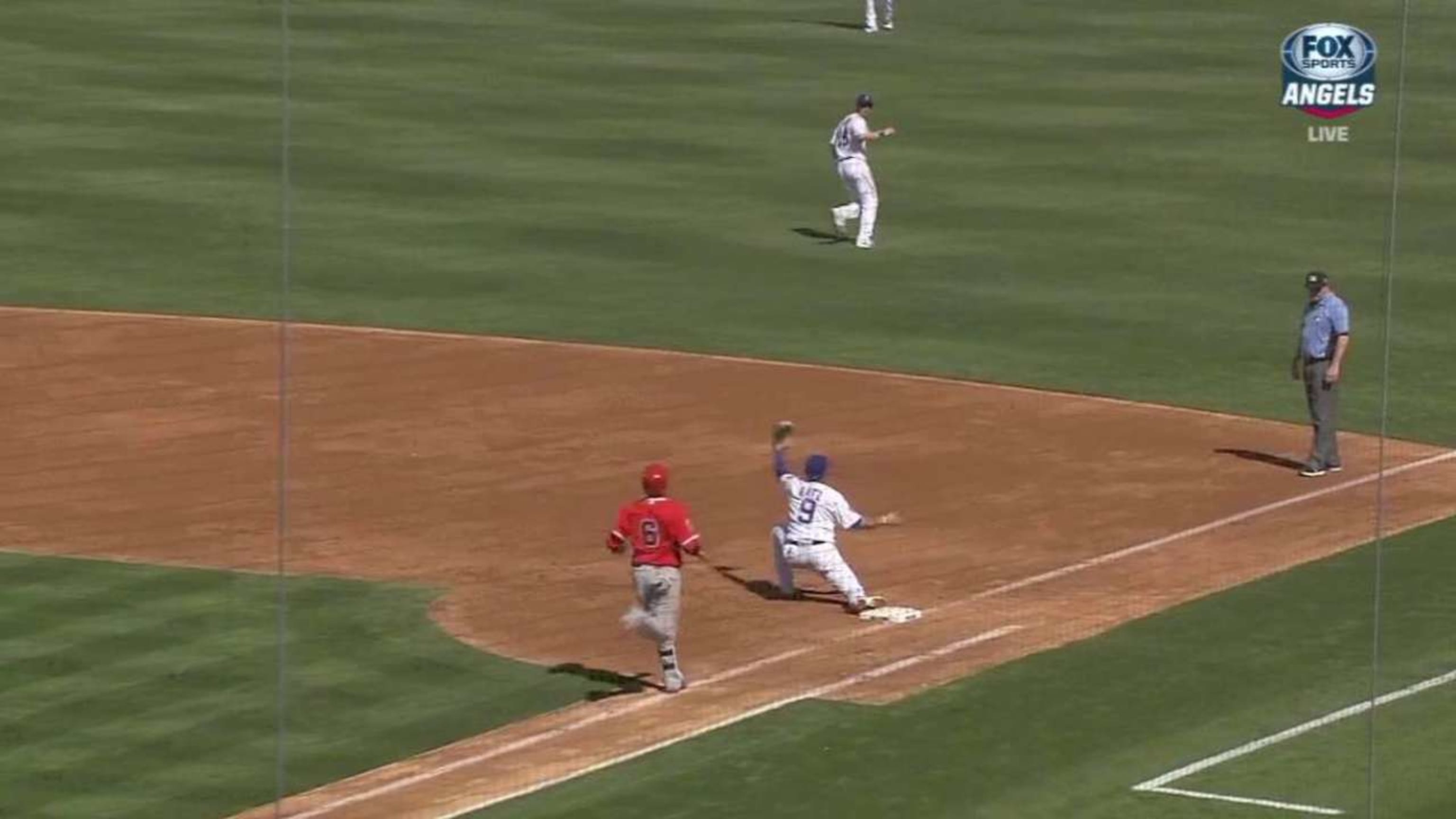 Cubs Javier Baez Plays First Base
