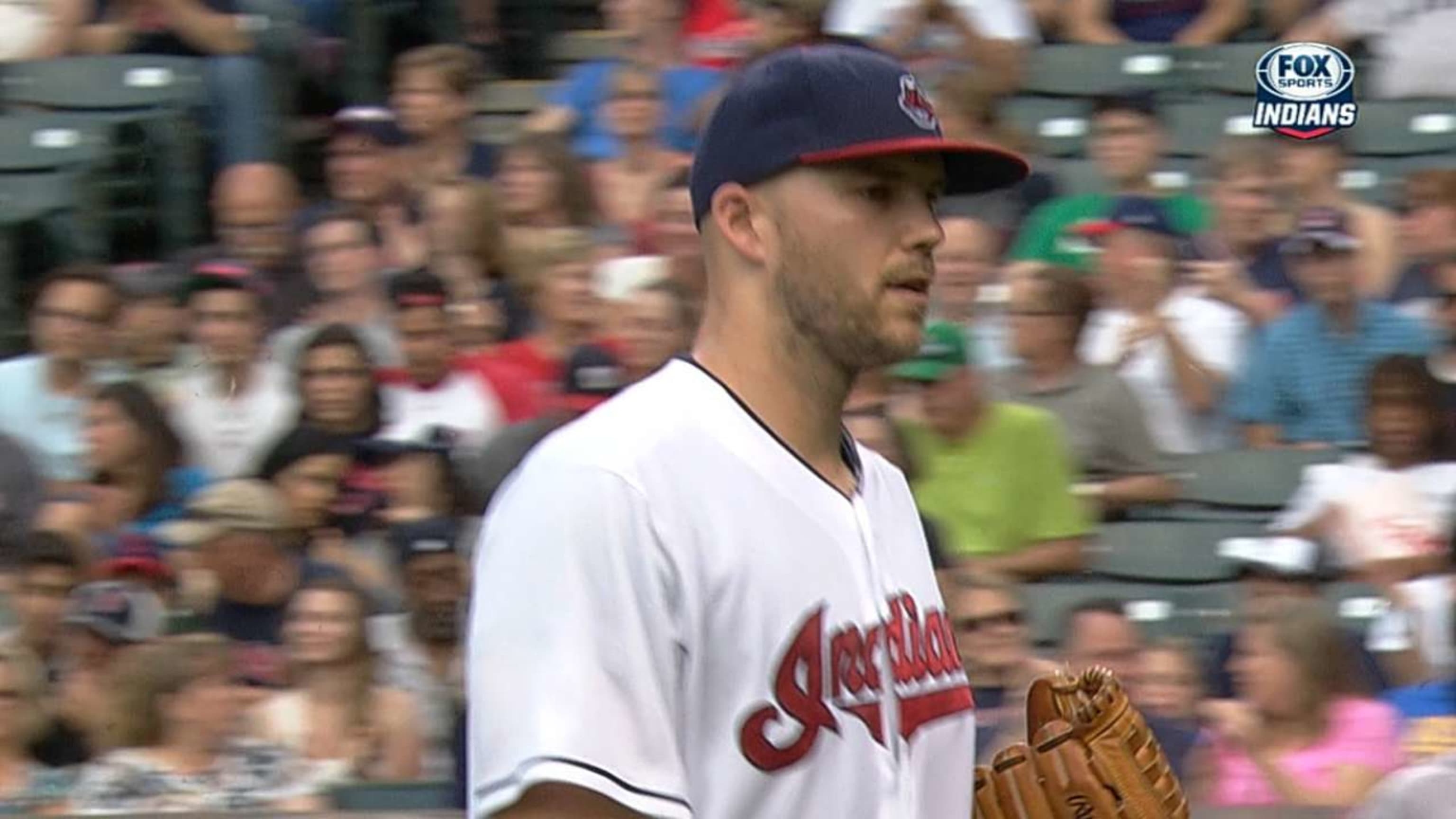 Carlos Carrasco pitches immaculate inning