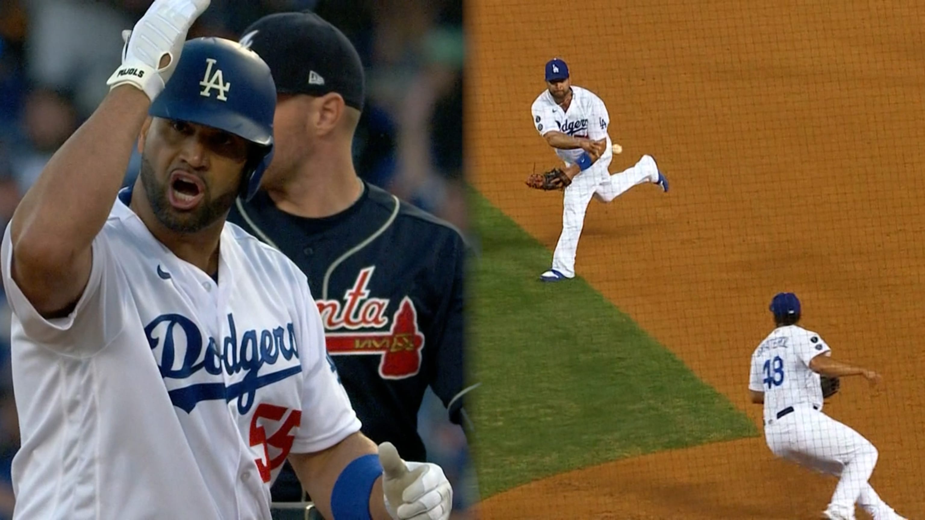 Pujols suena 2 hits y se luce 