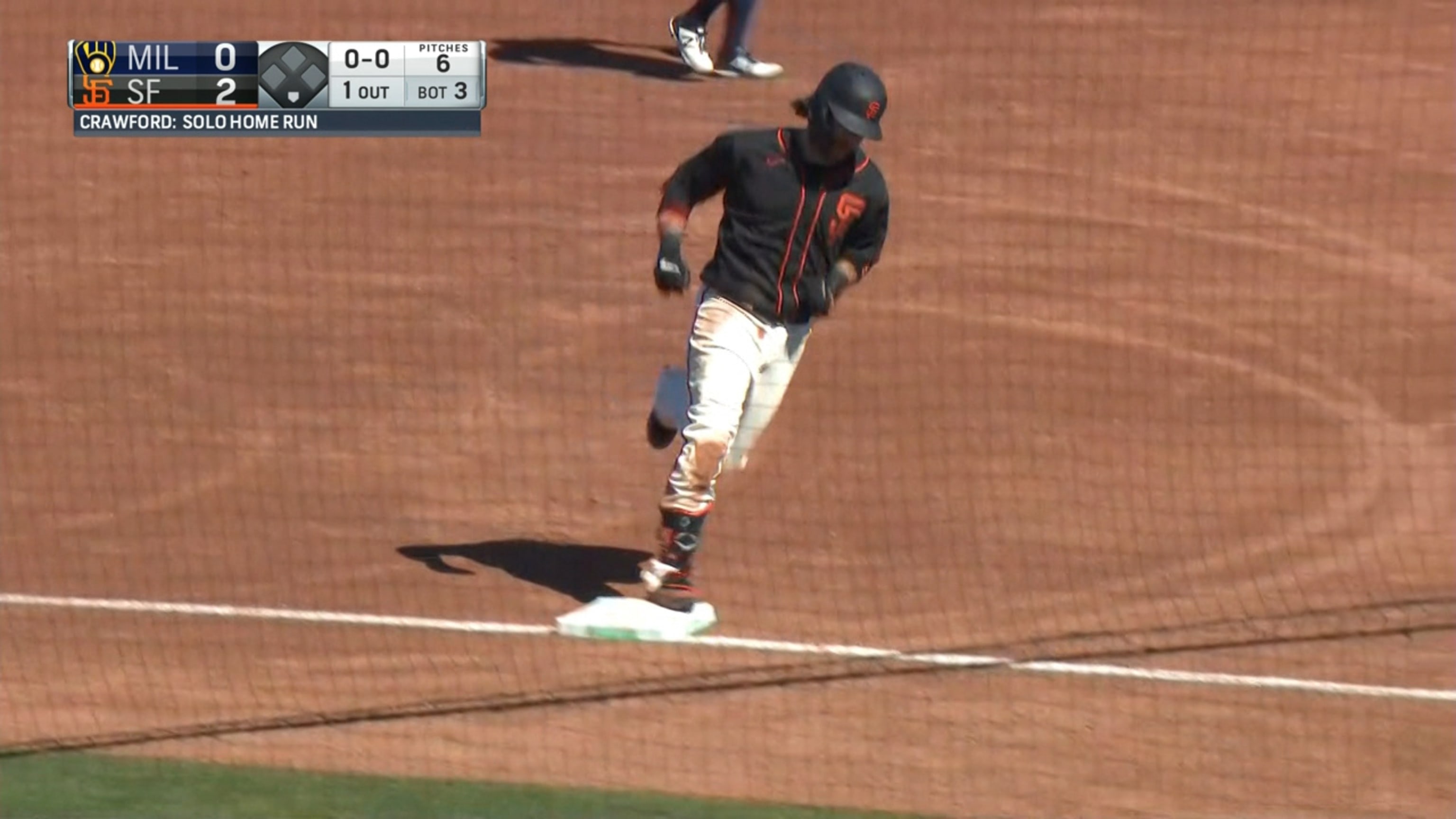 Brandon Crawford's solo home run