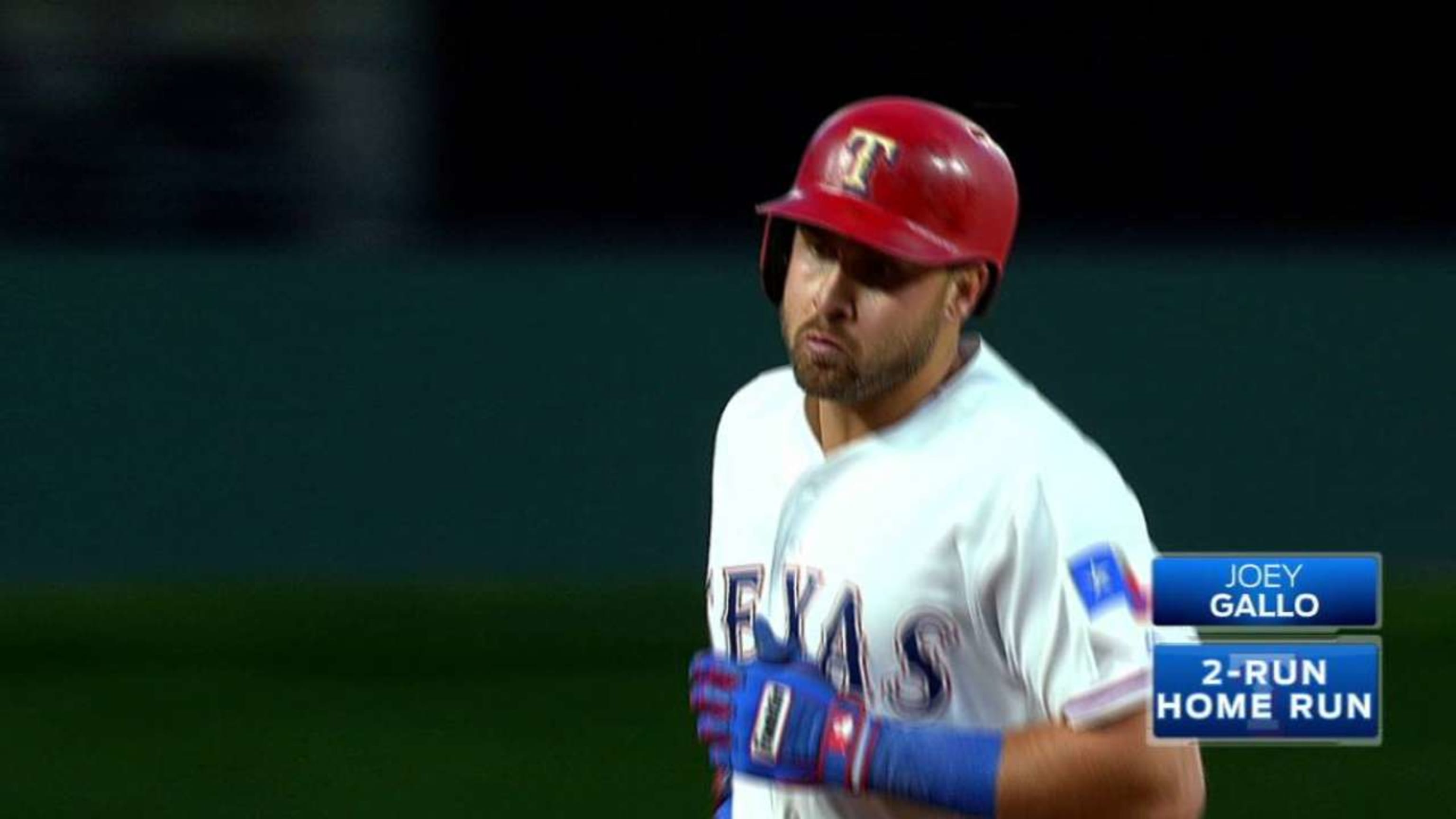 Carlos Gomez's 444-foot homer rendered Adrian Beltre and Joey Gallo  speechless and bug-eyed