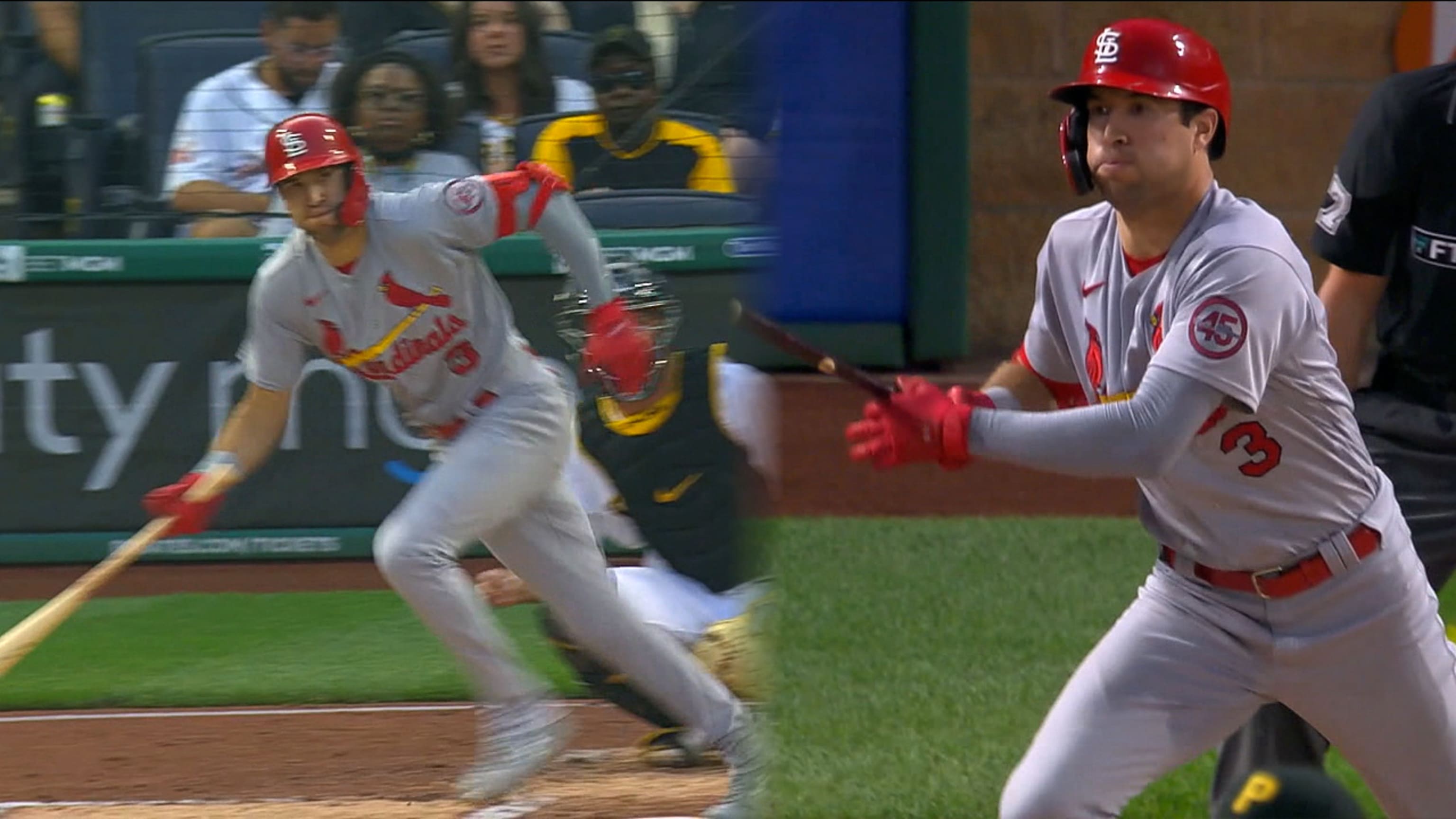 Noche de 3 hits para Carlson