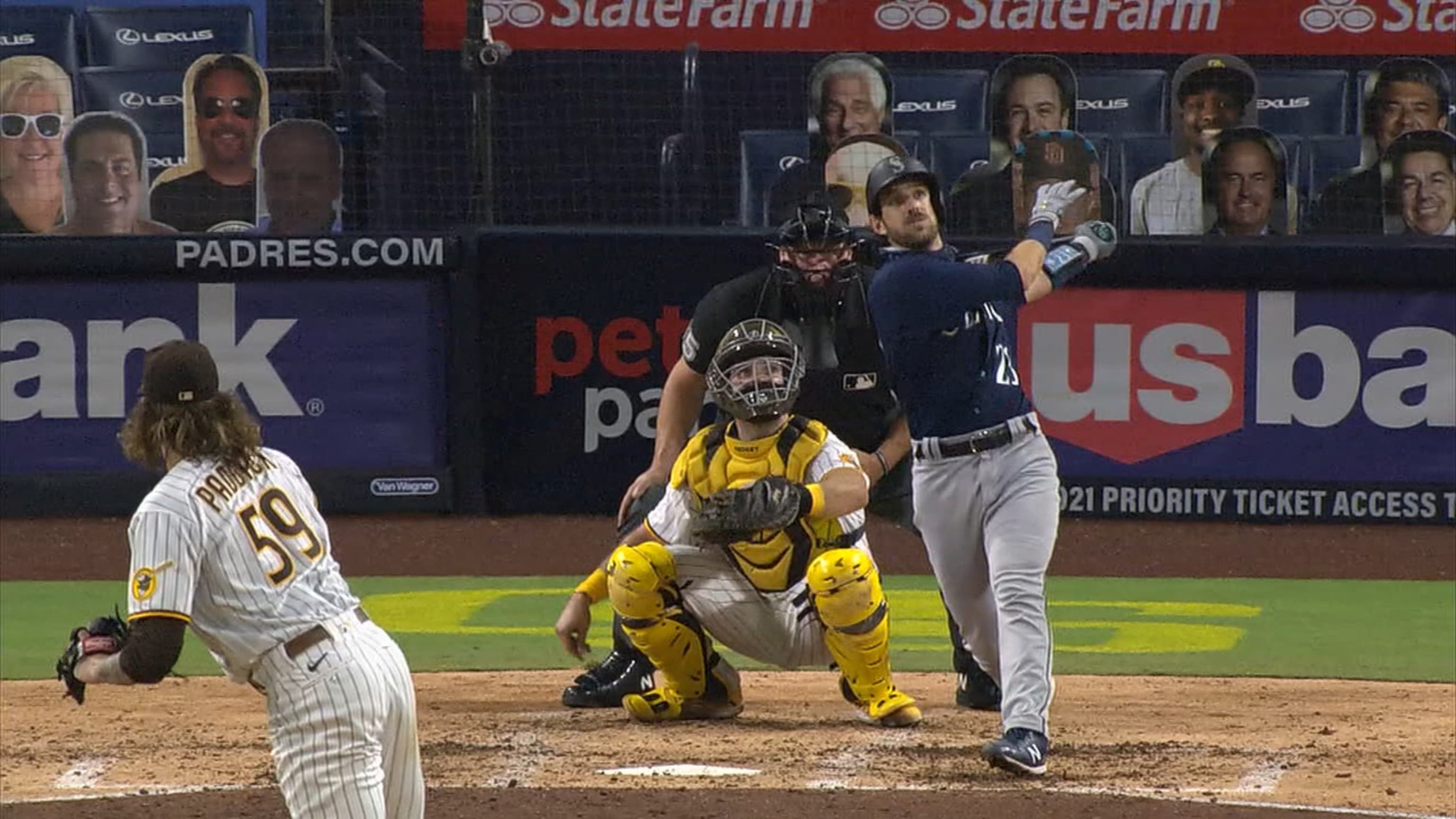 Austin Nola se vuela la barda