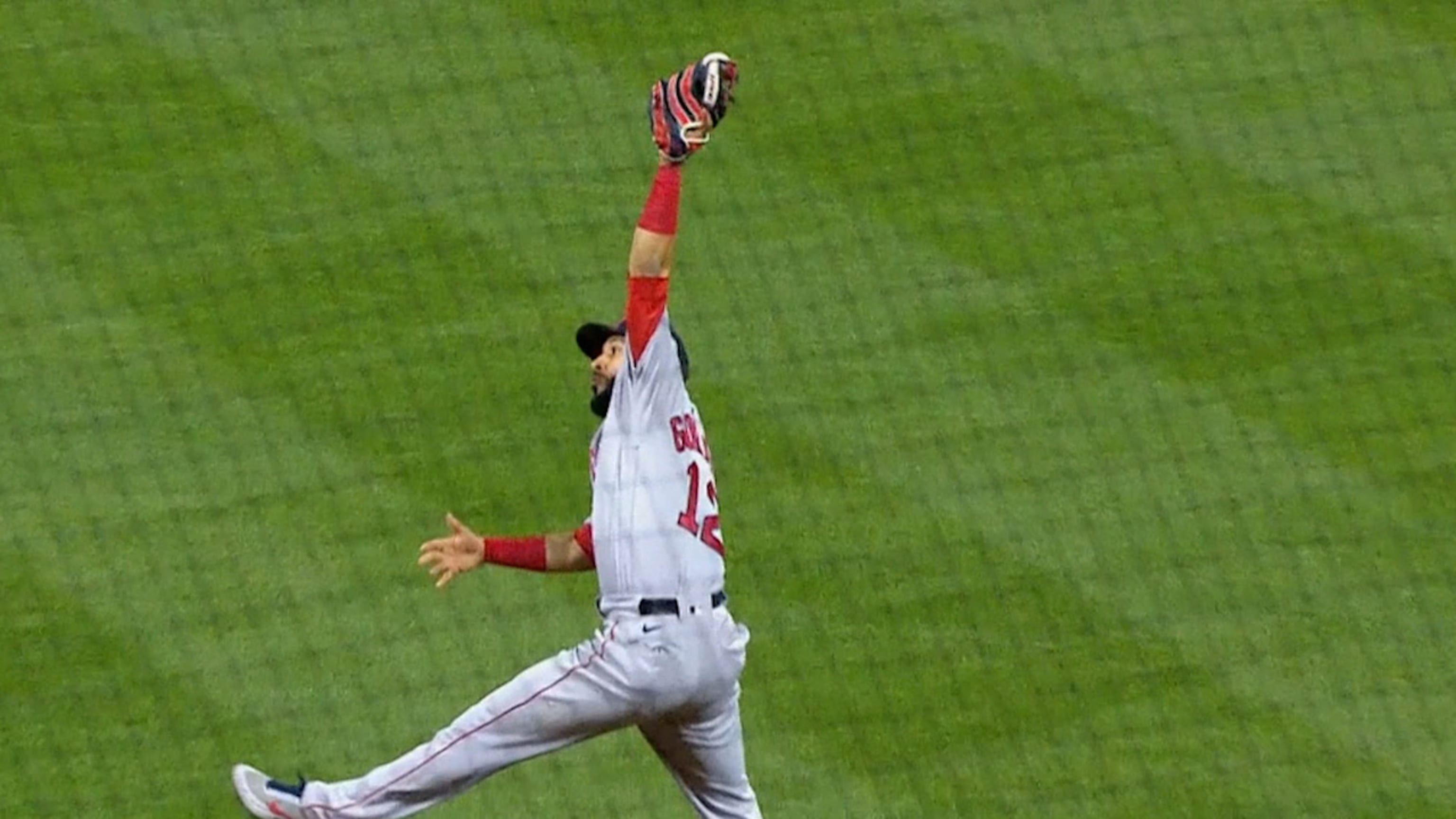 Atrapada saltando de Marwin González