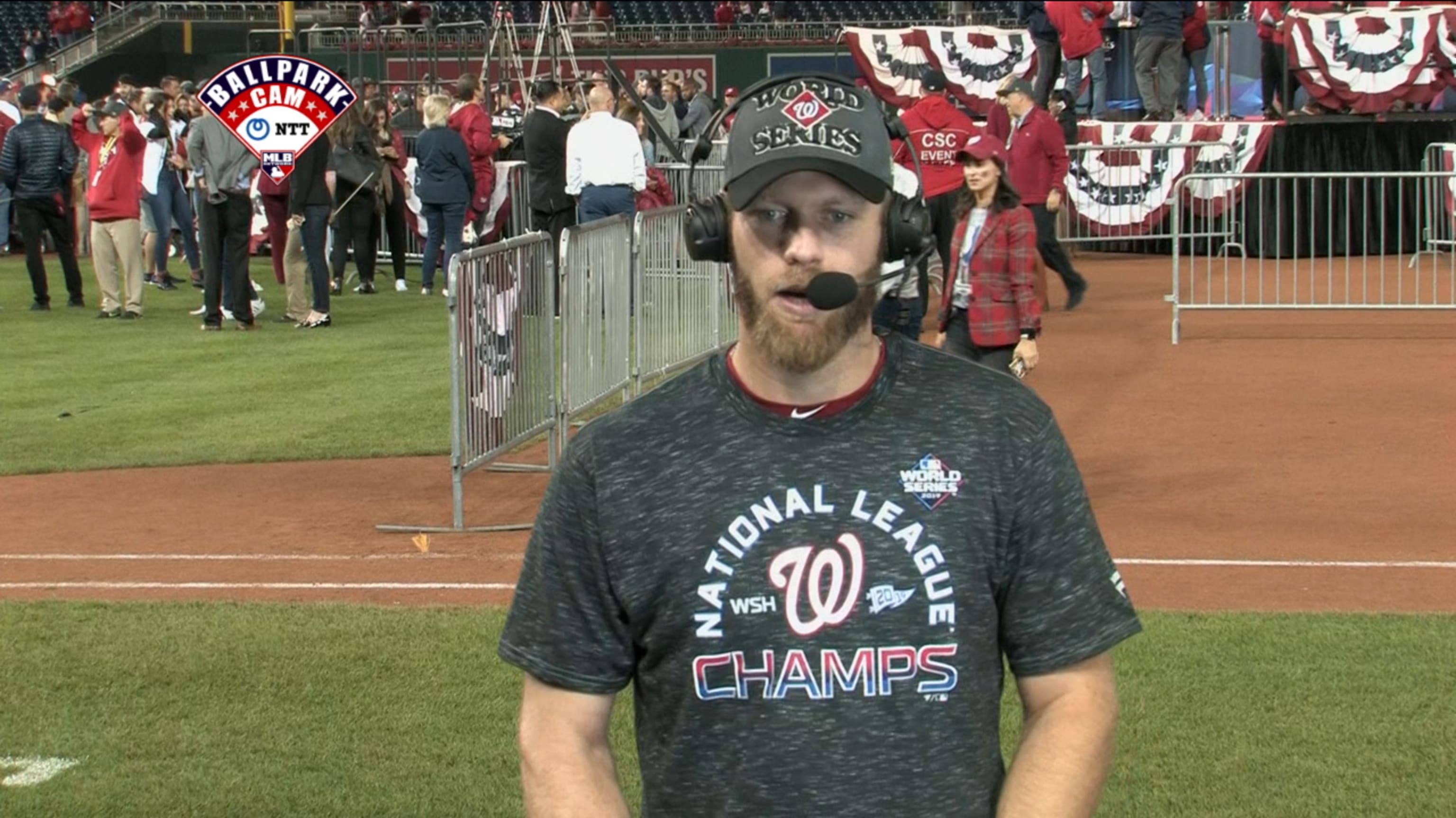 Strasburg on clinching NLCS