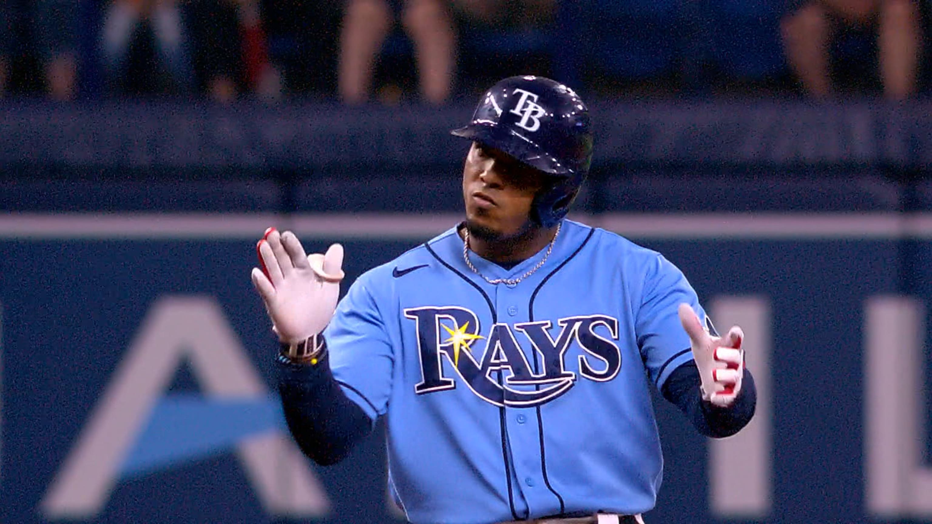 Rays hit three home runs, gain on Red Sox