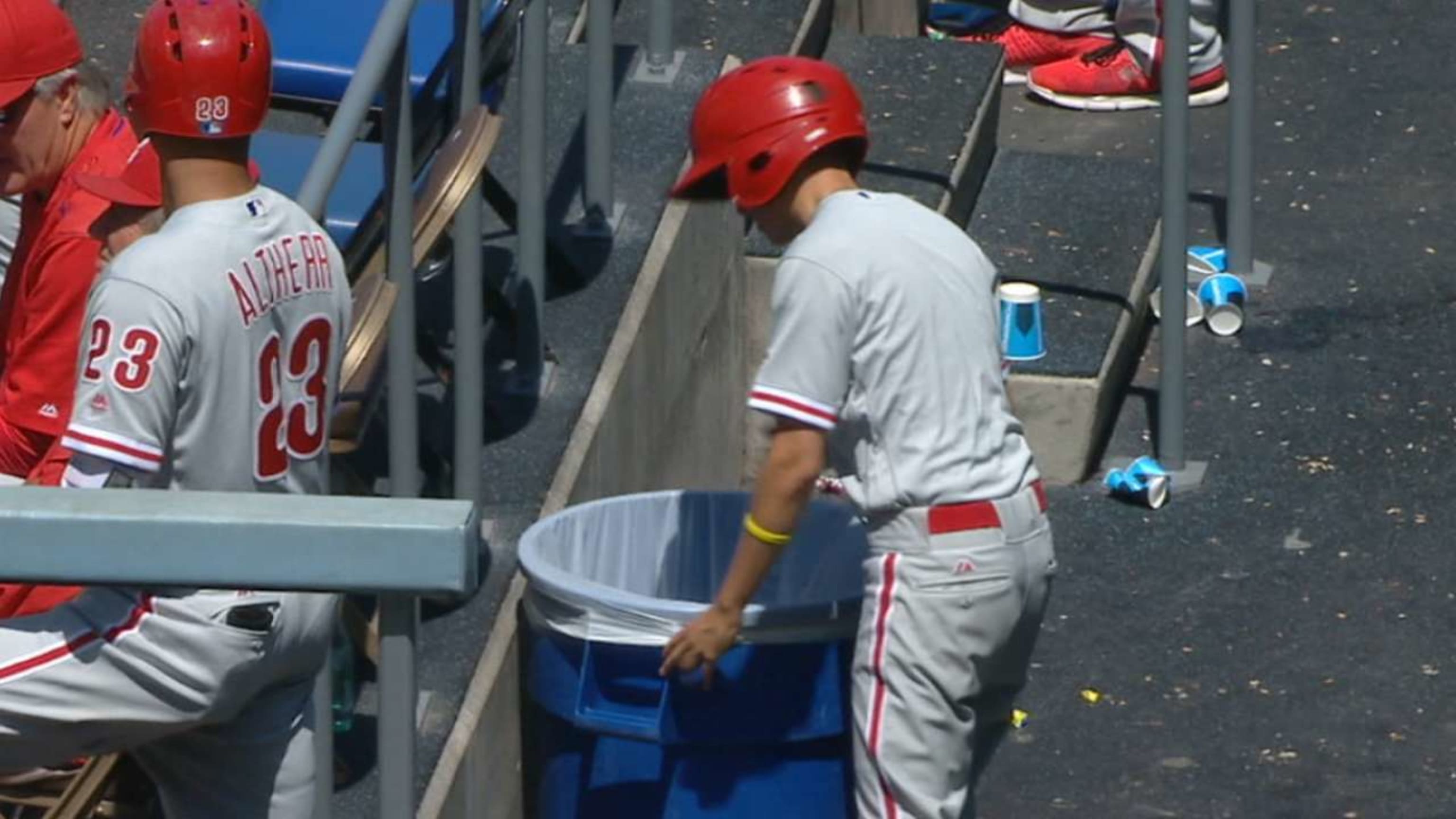 Red sox garbage hat sale