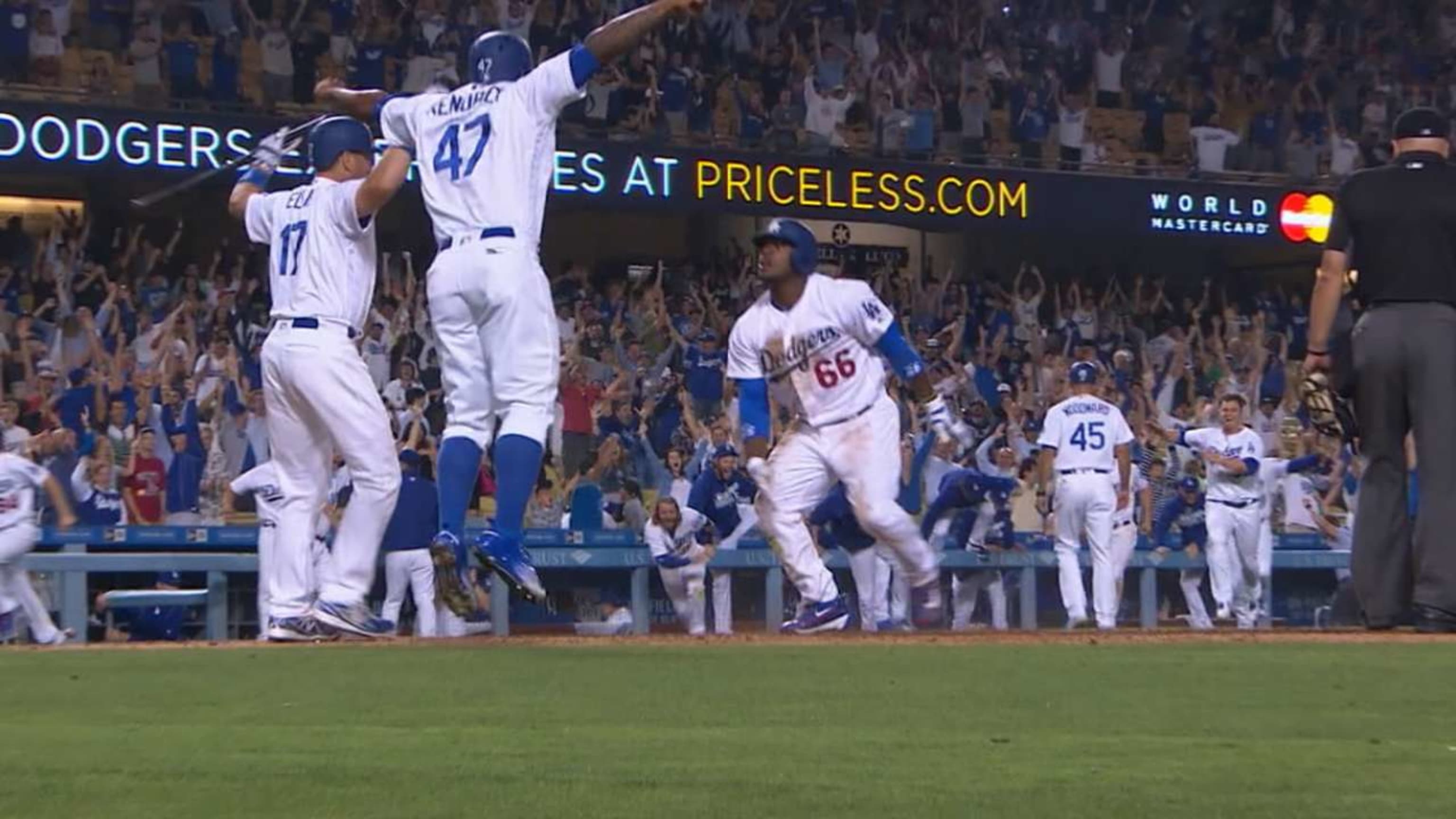 Ball Girl at Dodger Stadium Saves Fan From Ball Traveling 108 MPH 