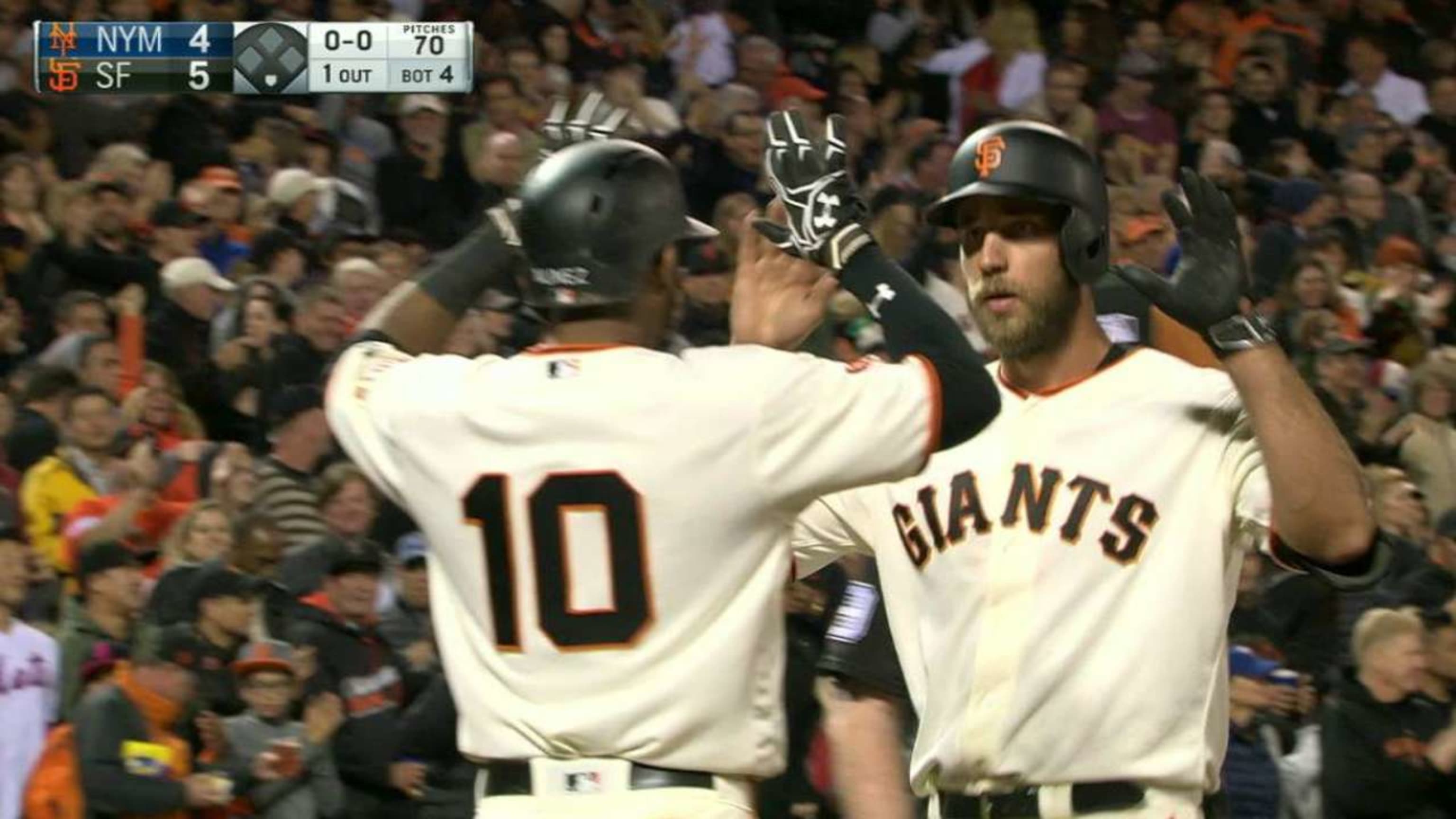 Madison Bumgarner strikes out four, allows homer in two-inning D