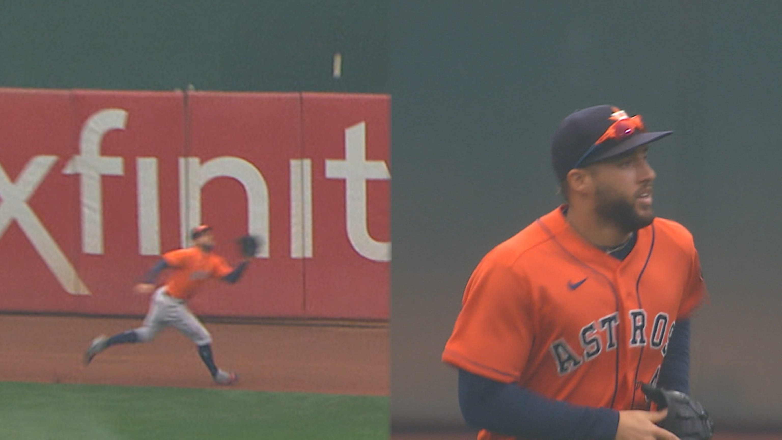 Gran fildeo de George Springer